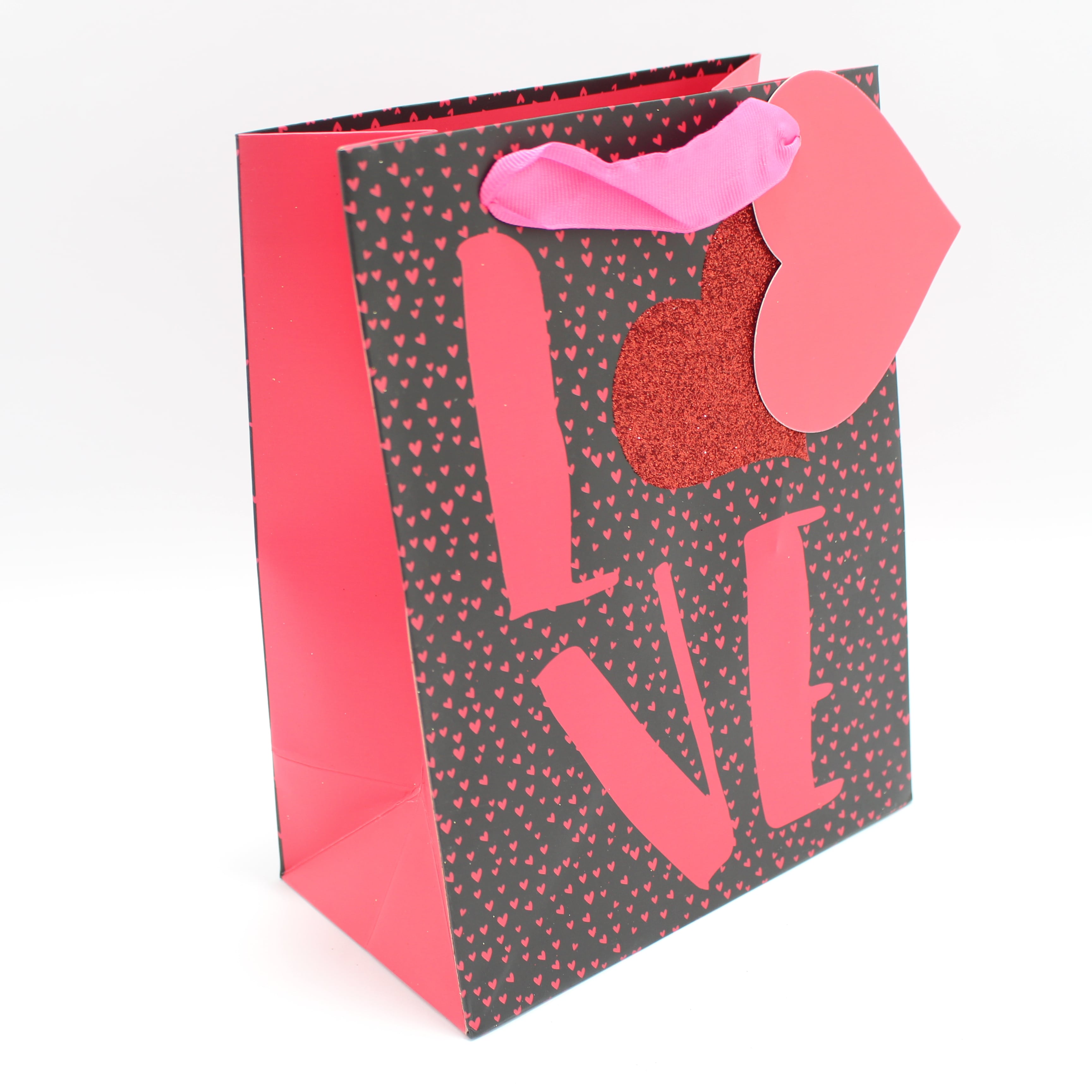 Miniatura 2 de BOLSA DE REGALO DECORADA ESCARCHADA LOV