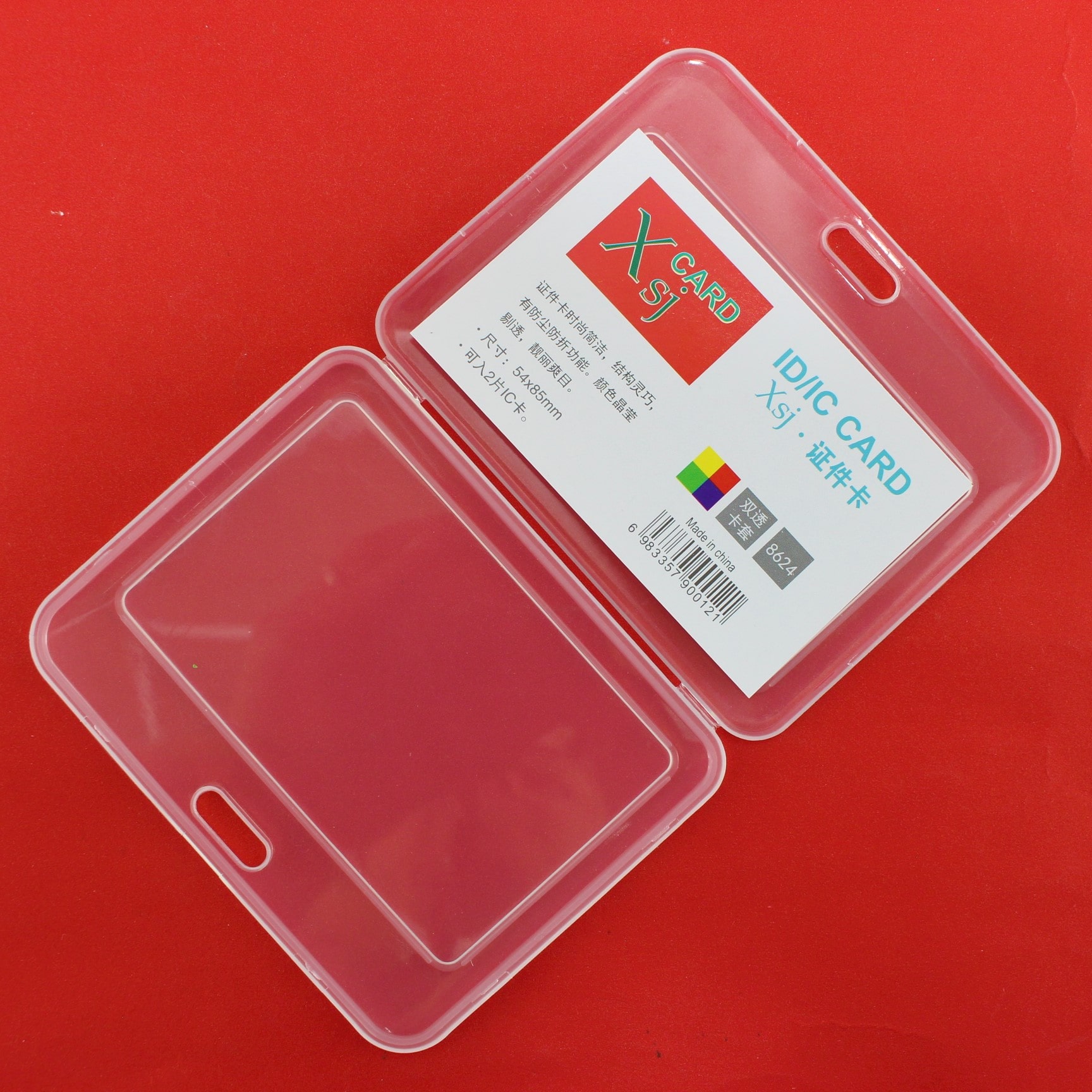 Escarapela para carnet 54x85mm en horiz