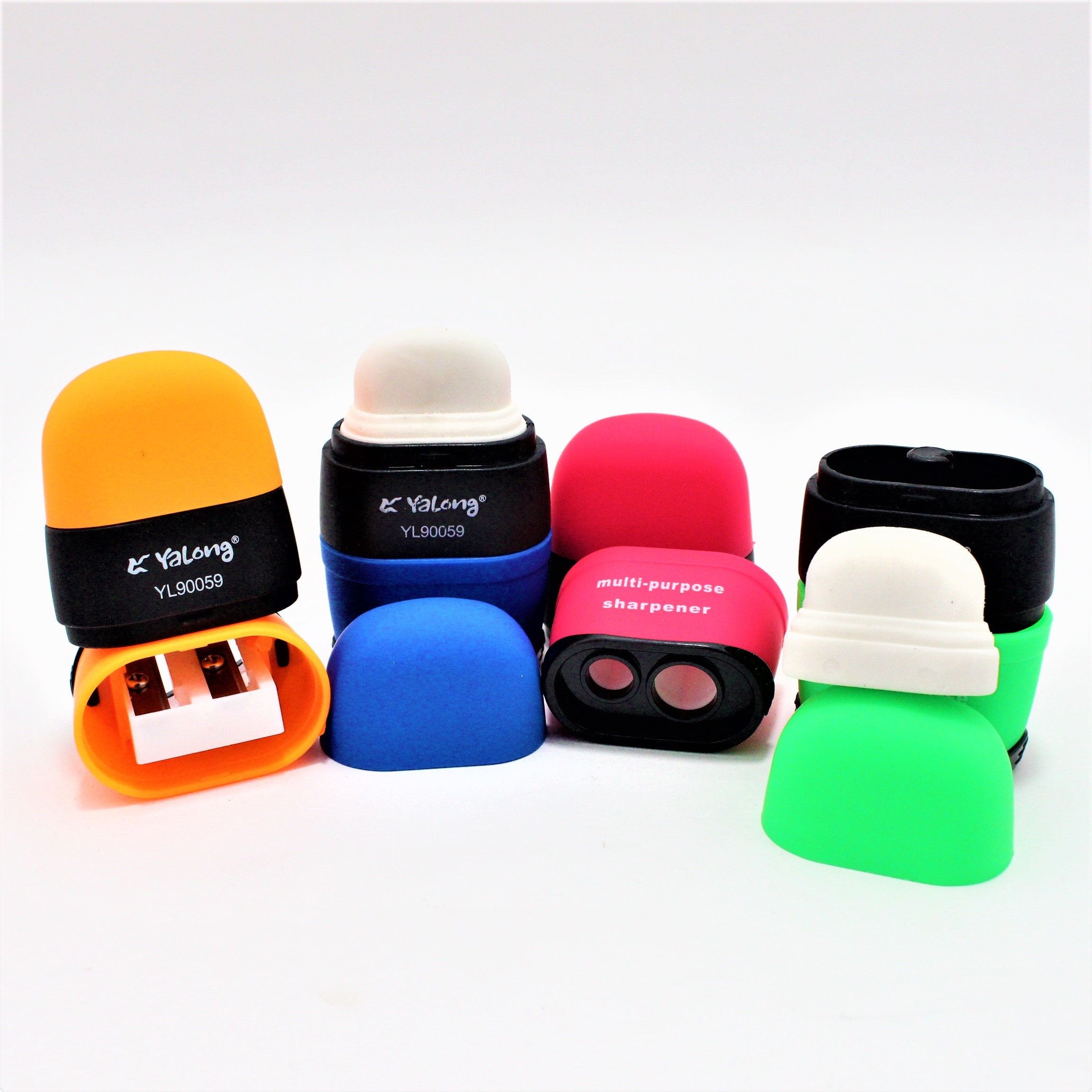 Miniatura 2 de Borrador y sacapunta doble con deposito