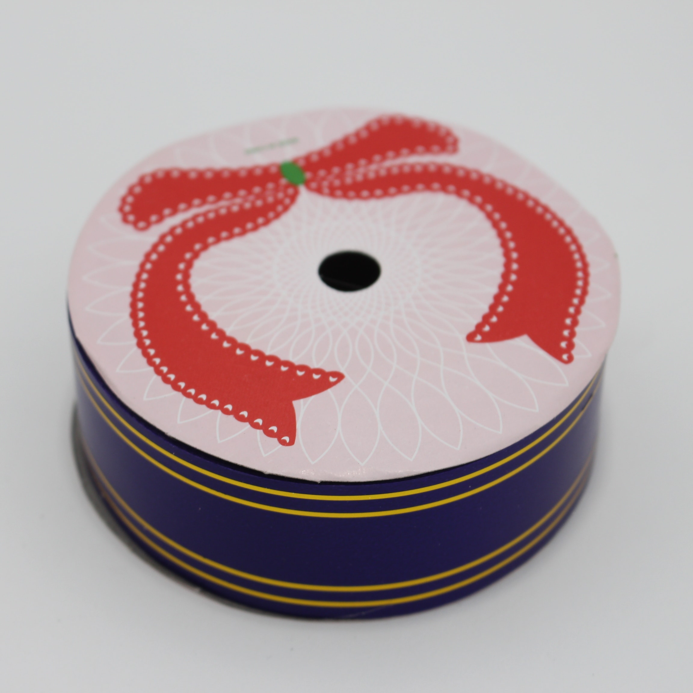 Cinta papel Morada con bordes dorados