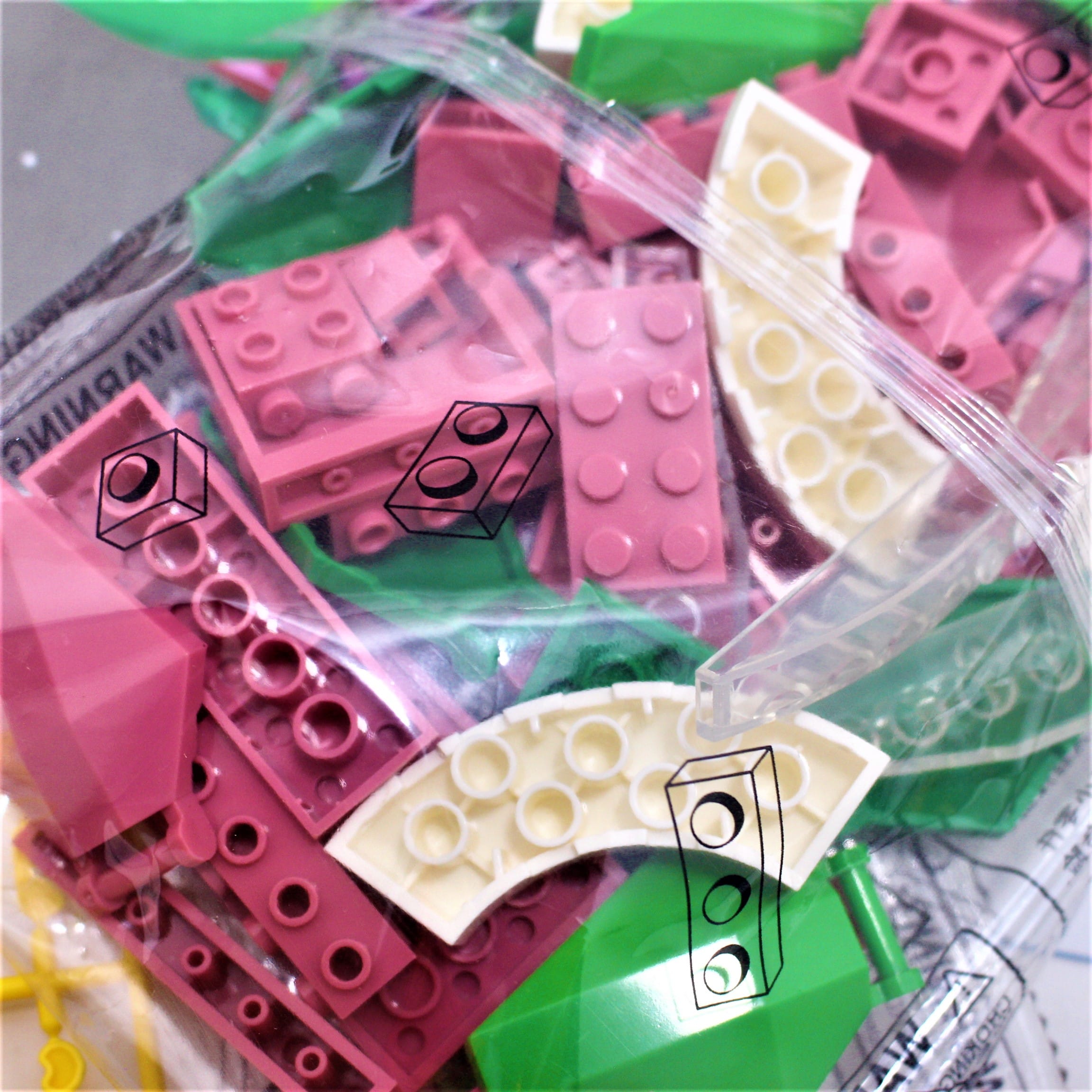 Lego Flor con Matero 257 pcs