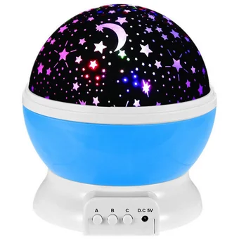 Miniatura 2 de Lampara rotatoria proyector de estrella