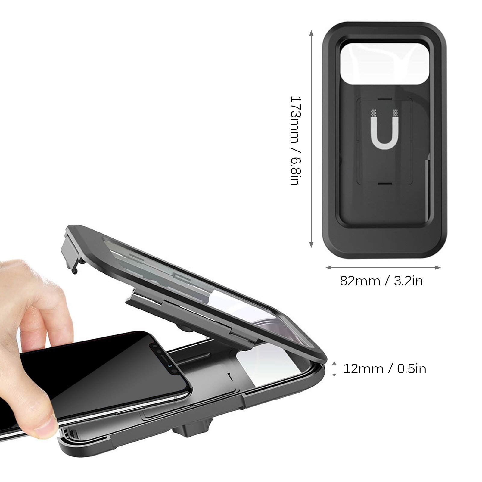 Miniatura 6 de Soporte celular para moto  bicicleta 360