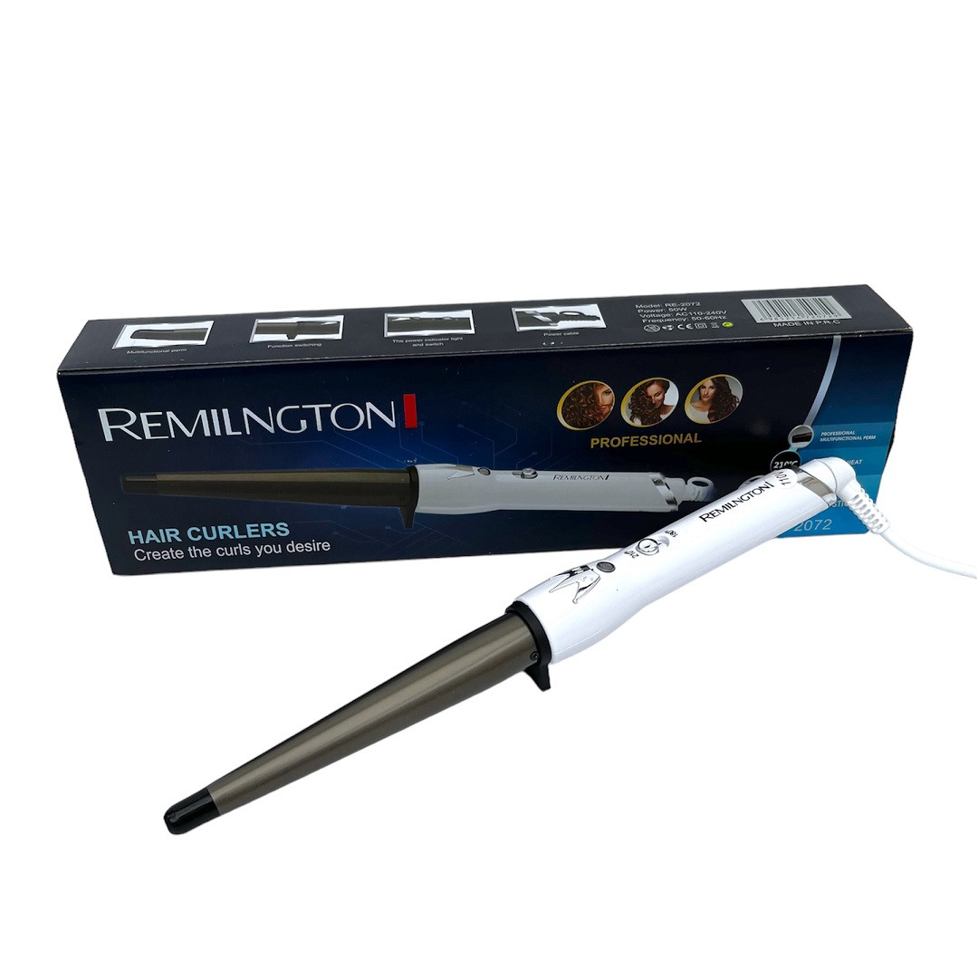 Vista 3 de Rizador cónico ondas cabello Remiltong - Color: Blanco