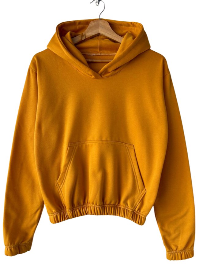 BUZO LARGO DAMA MOSTAZA XL