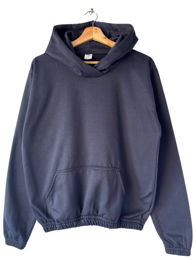 BUZO LARGO DAMA AZUL OSCURO XL