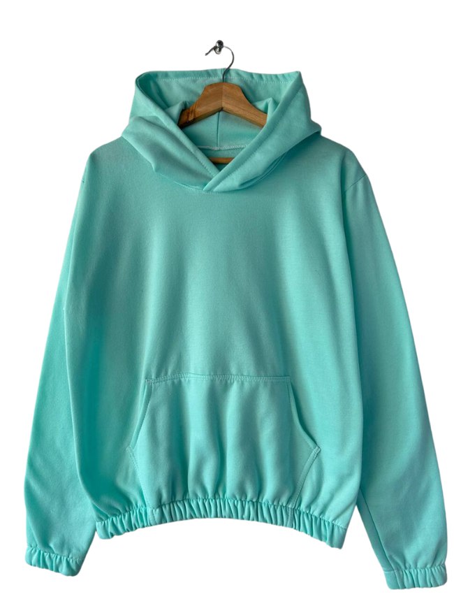 BUZO LARGO DAMA VERDE MENTA XL