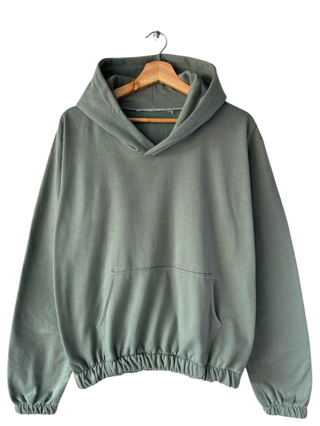 BUZO LARGO DAMA VERDE MANZANA L