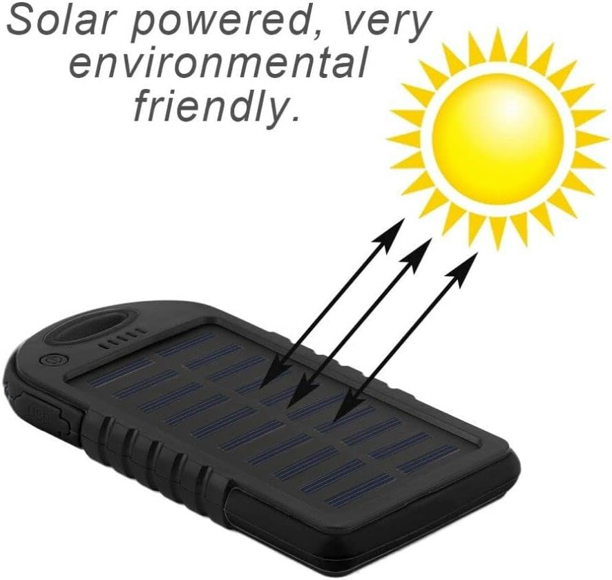 Cargador powerbank solar 5000 mah