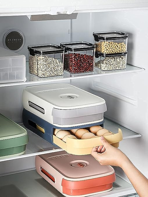 Cajón De Almacenamiento Para Huevos