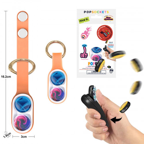 Vista 4 de PPK- POPPUCK JUGUETE ANTI ESTRES - COLOR: LILIA