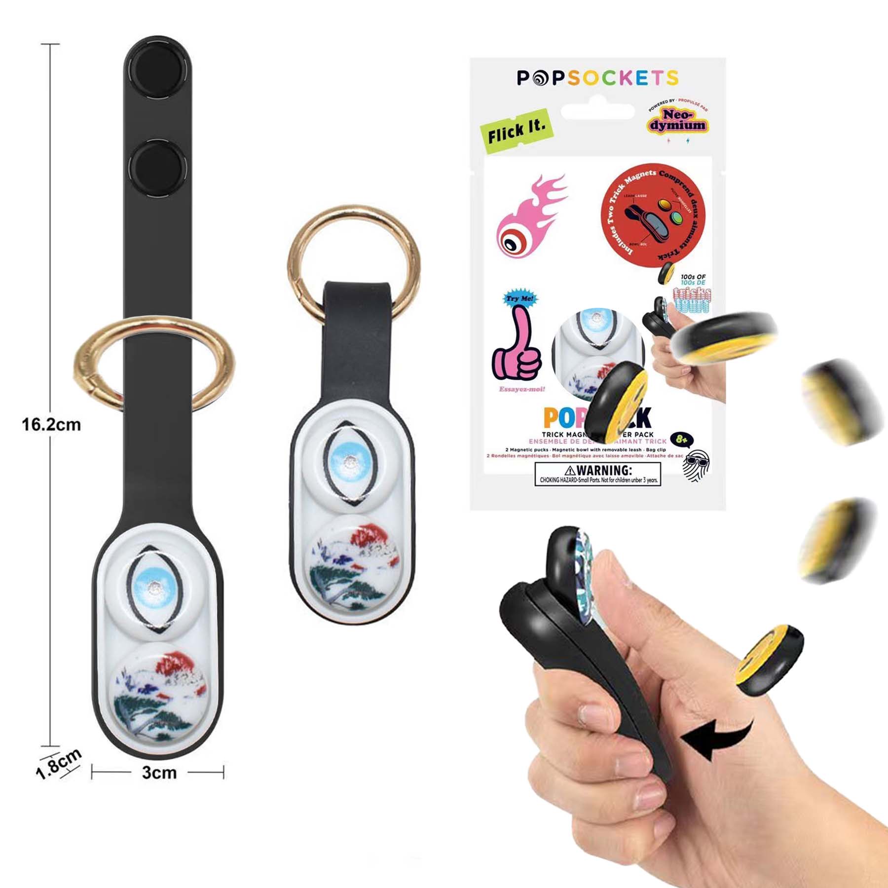 Vista 2 de PPK- POPPUCK JUGUETE ANTI ESTRES - COLOR: LILIA