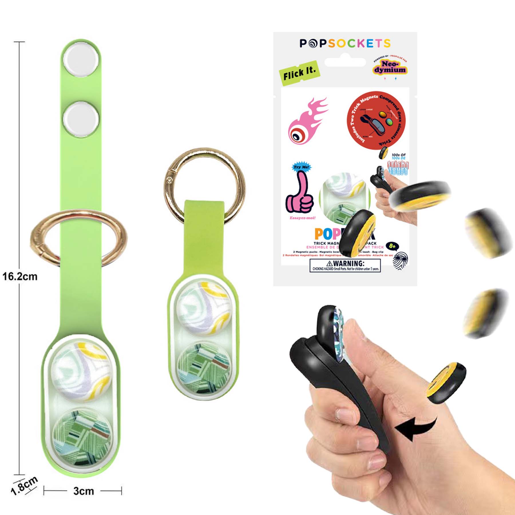 Vista 6 de PPK- POPPUCK JUGUETE ANTI ESTRES - COLOR: LILIA