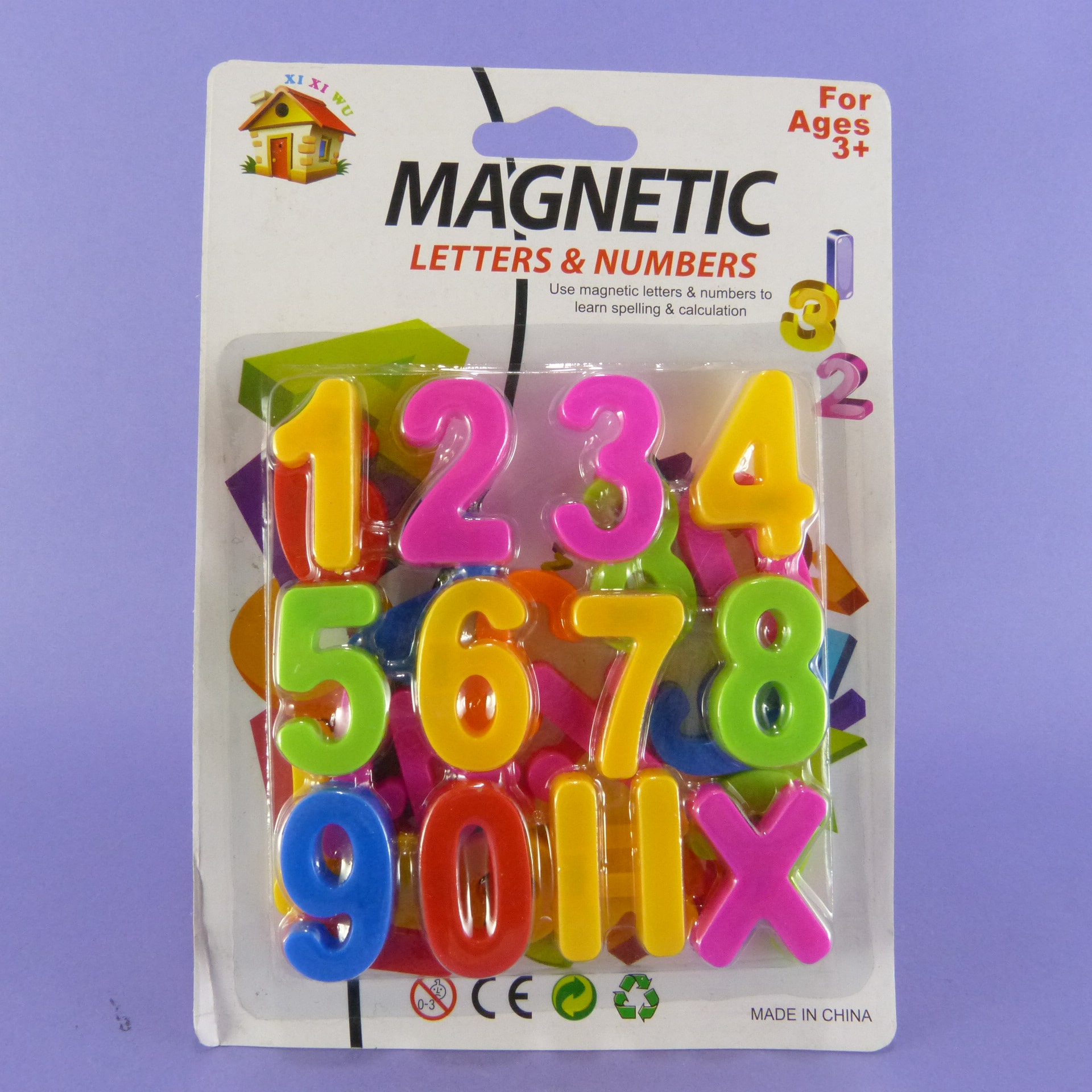 Encartonado letras-números Imantado