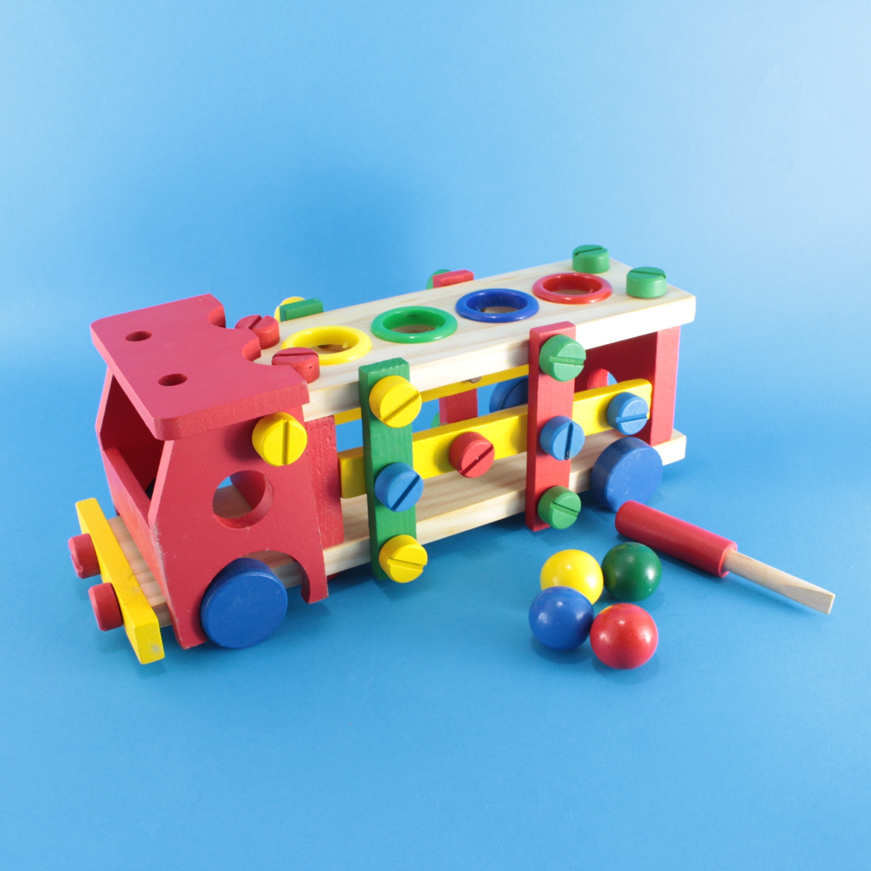 Miniatura 6 de Carro bloques de madera