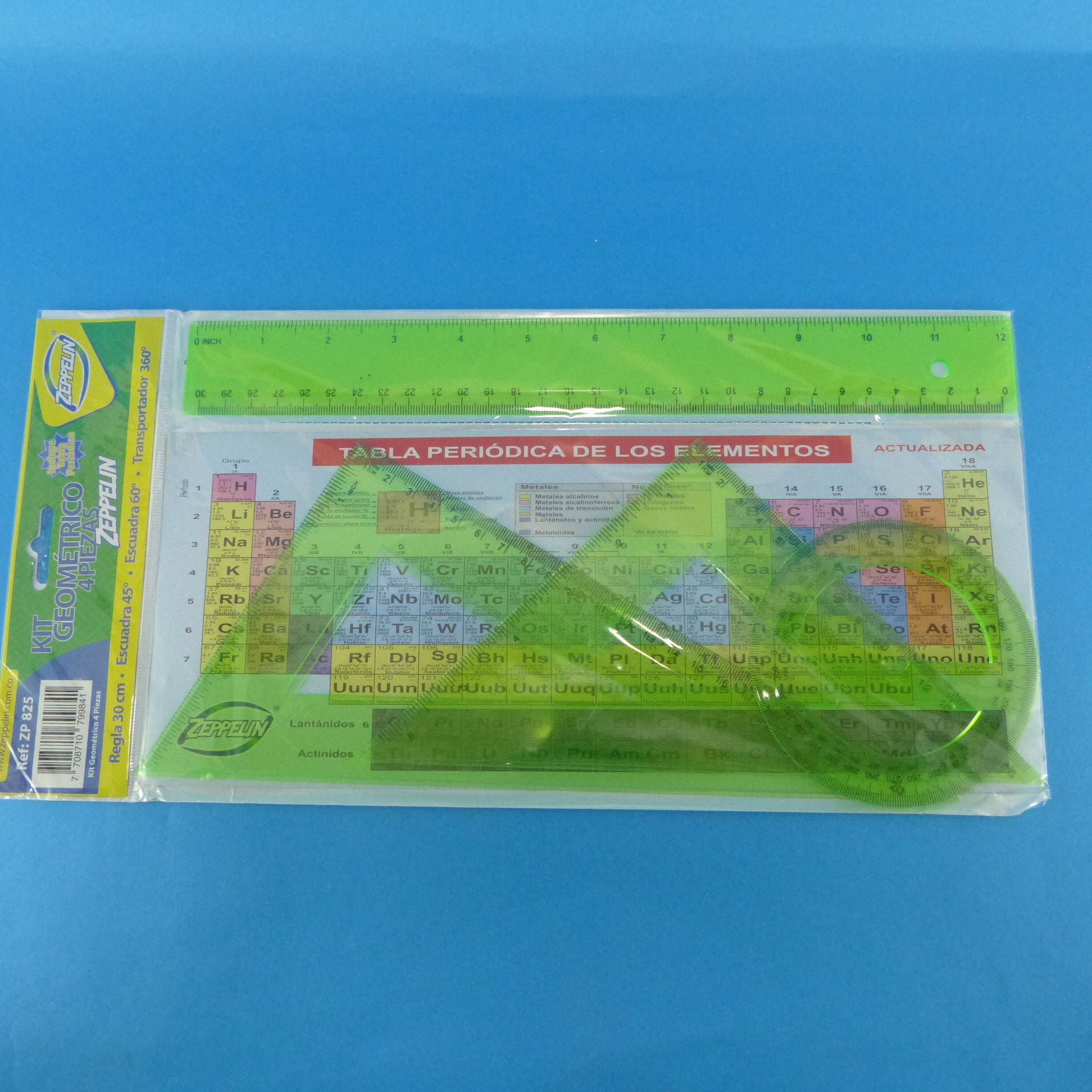 Miniatura 2 de Kit de reglas geométricas mas tabla per