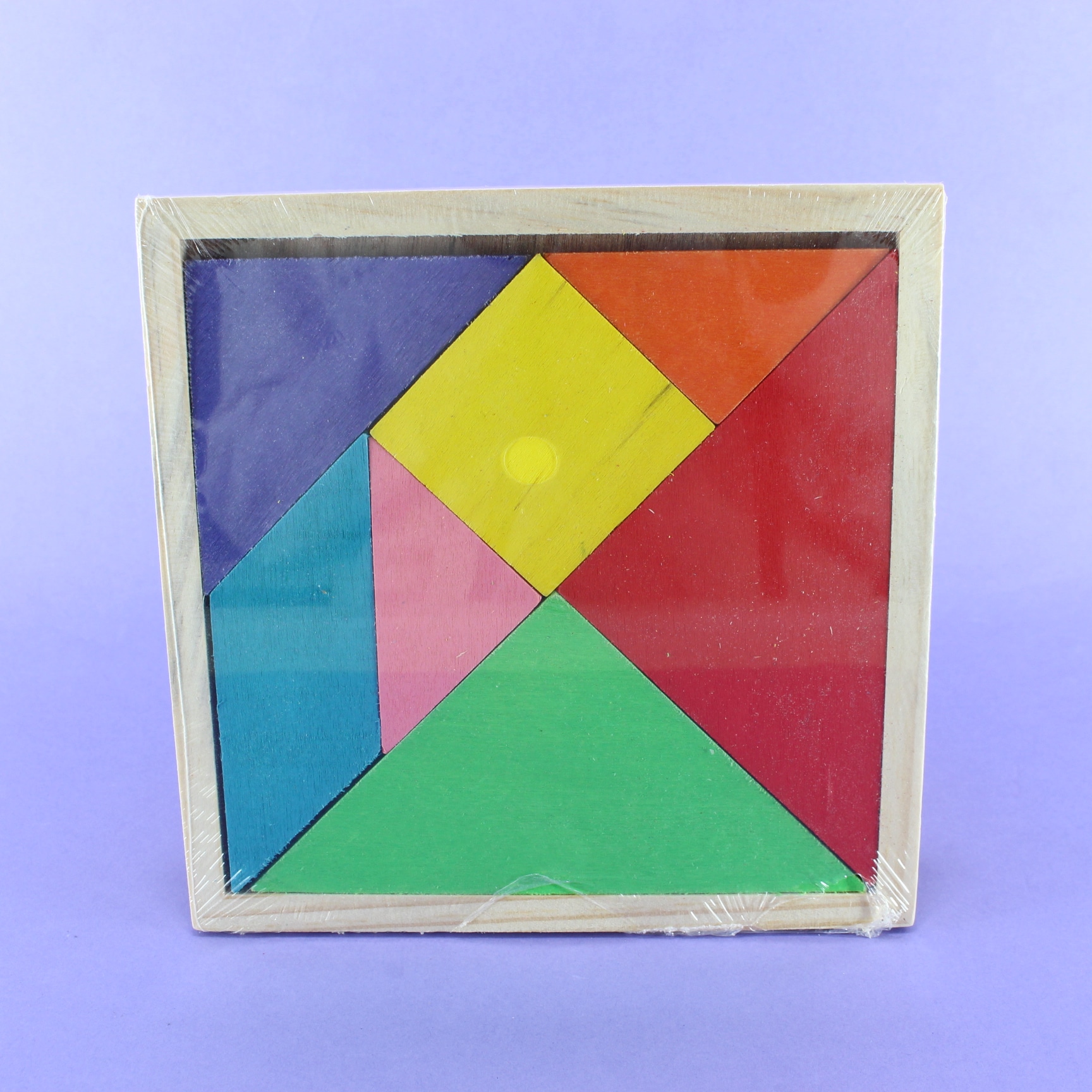 Tangram de madera 20 cm