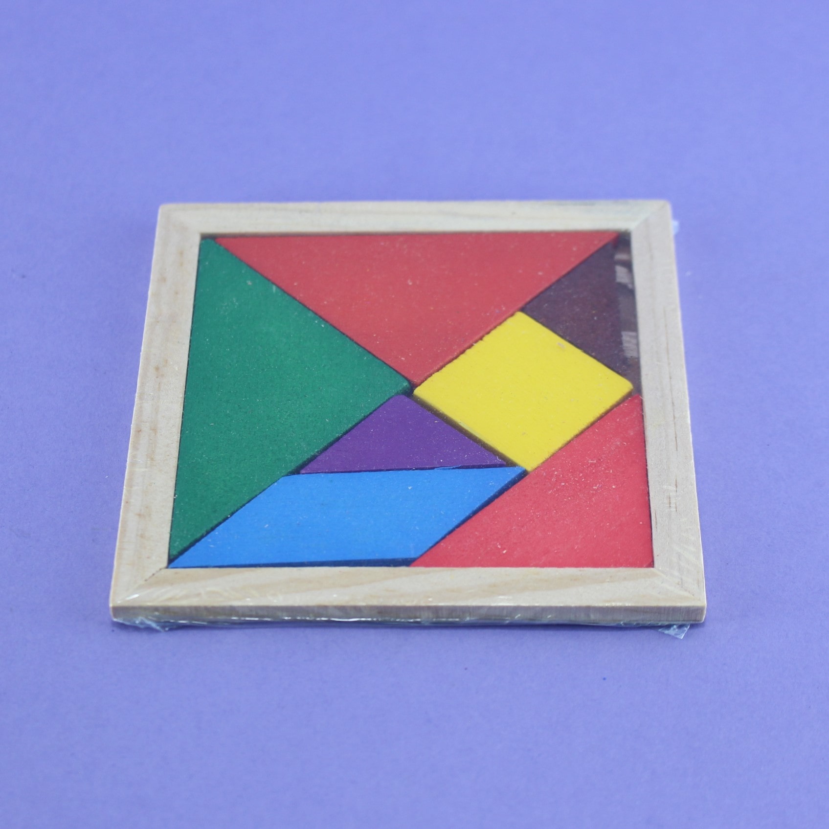 Tangram de madera 14 cm