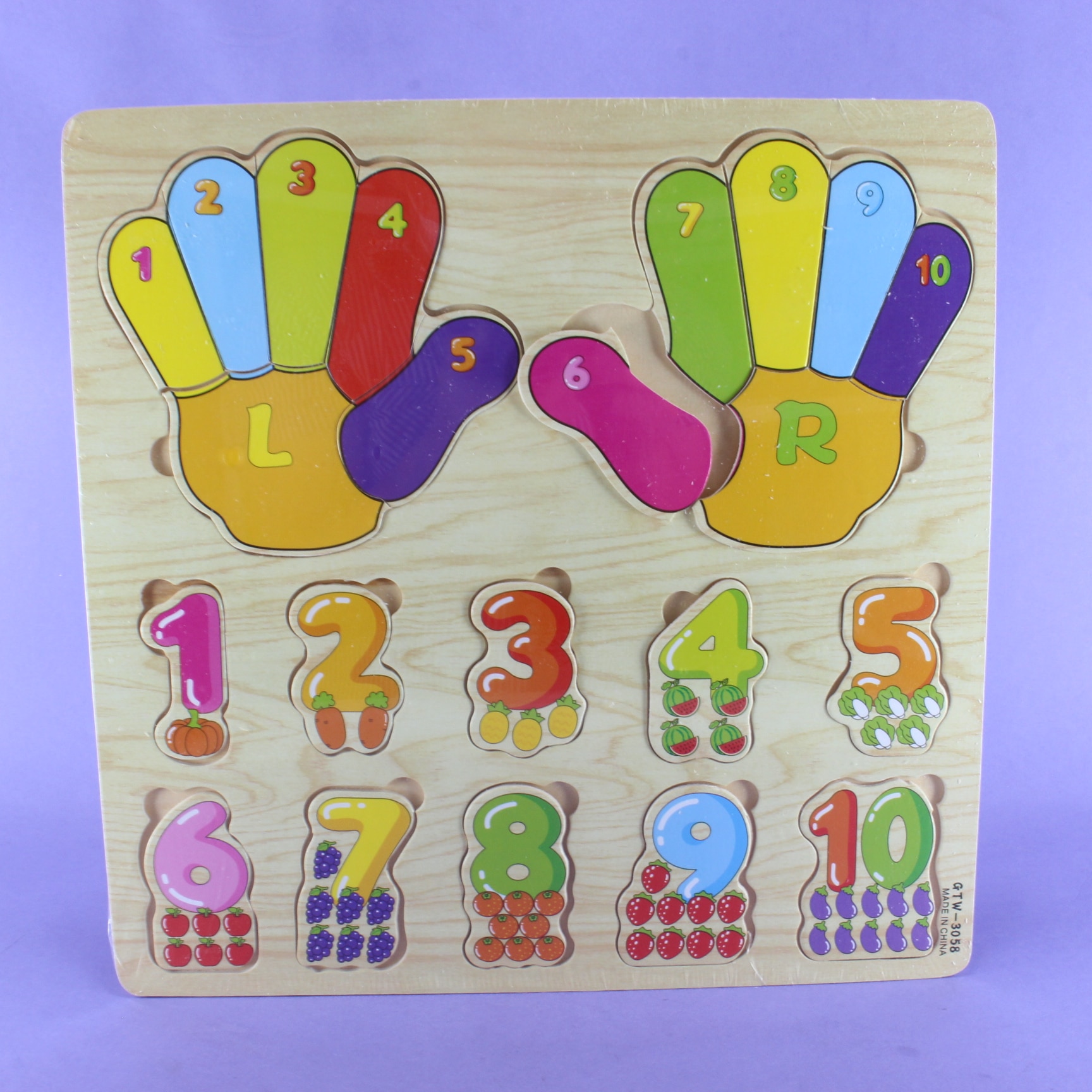 Miniatura 6 de ENCAJABLES DIDÁCTICOS DE MADERA, PALMAS