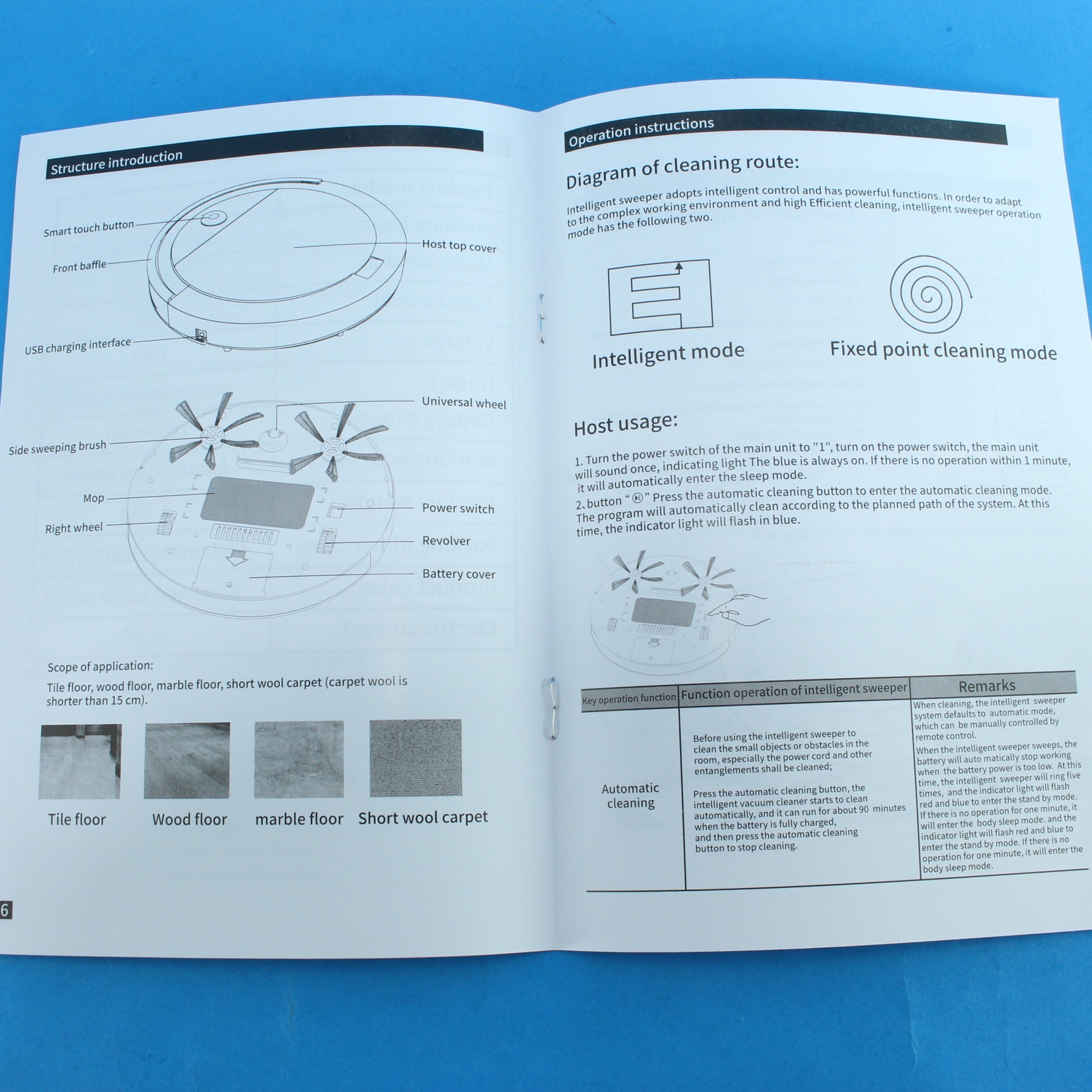 Aspiradora automática grande