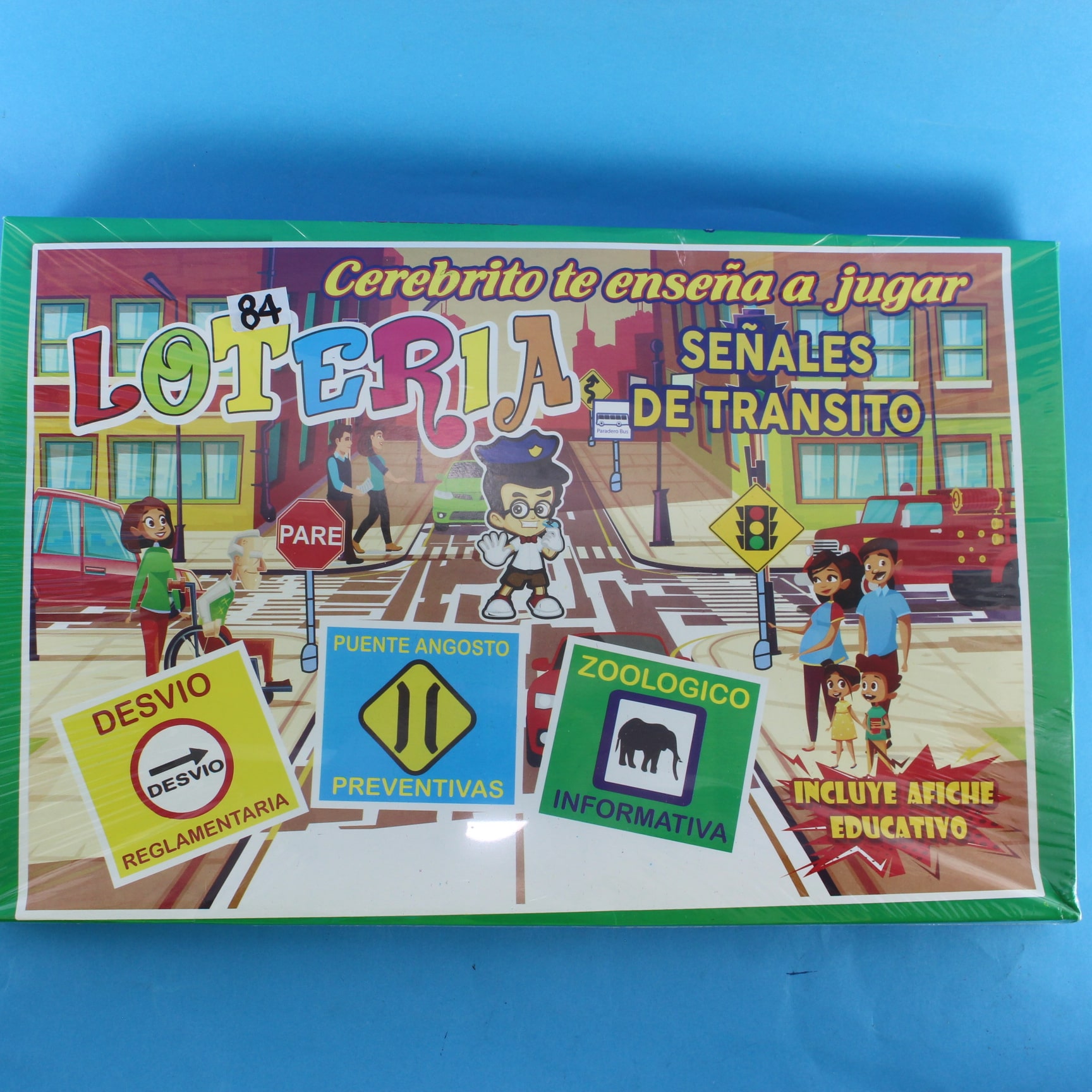 Miniatura 2 de Juego de mesa lotería señales transito