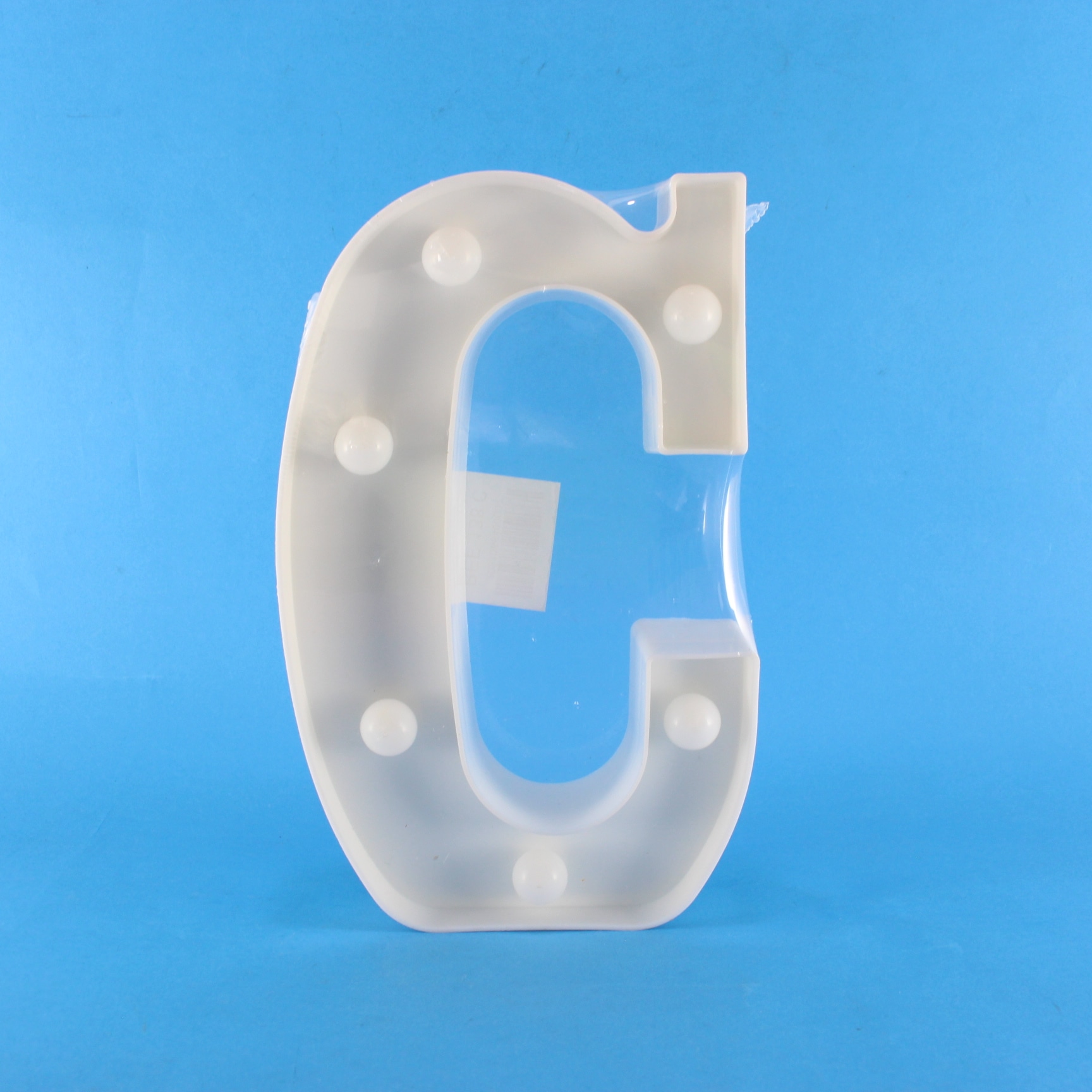 Miniatura 2 de Letra Led (C) Cálida decorativa