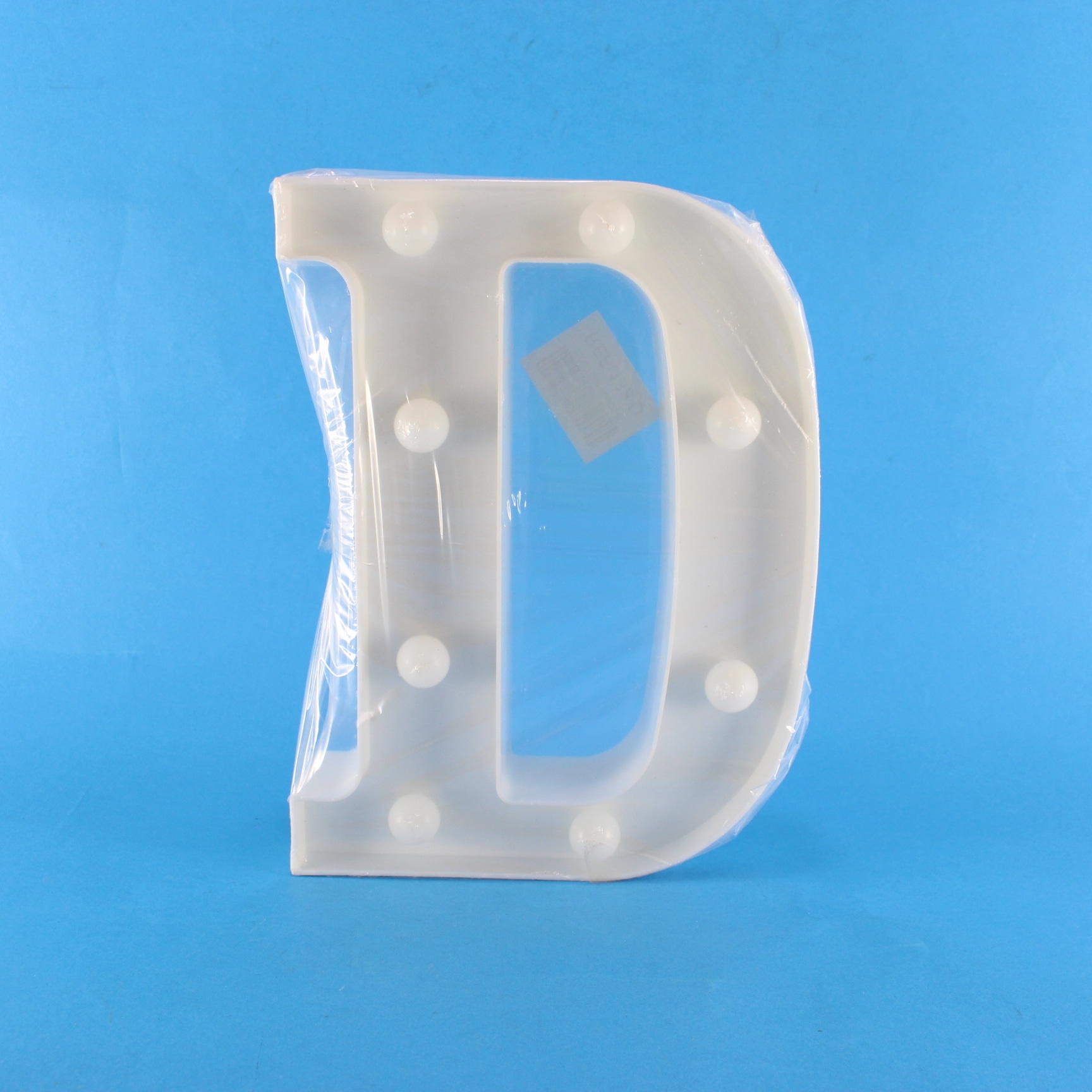 Miniatura 2 de Letra Led (D) Cálida decorativa