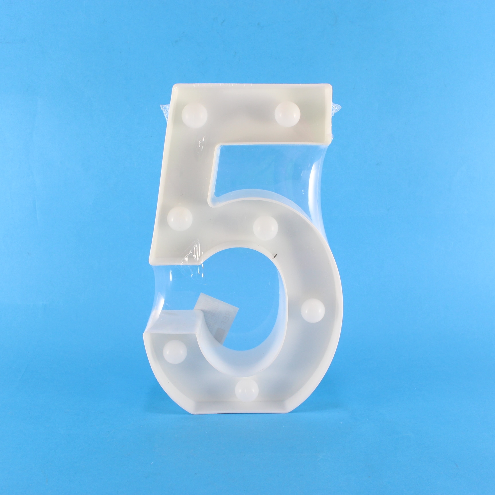 Miniatura 2 de Numero Led (5) Cálida decorativo