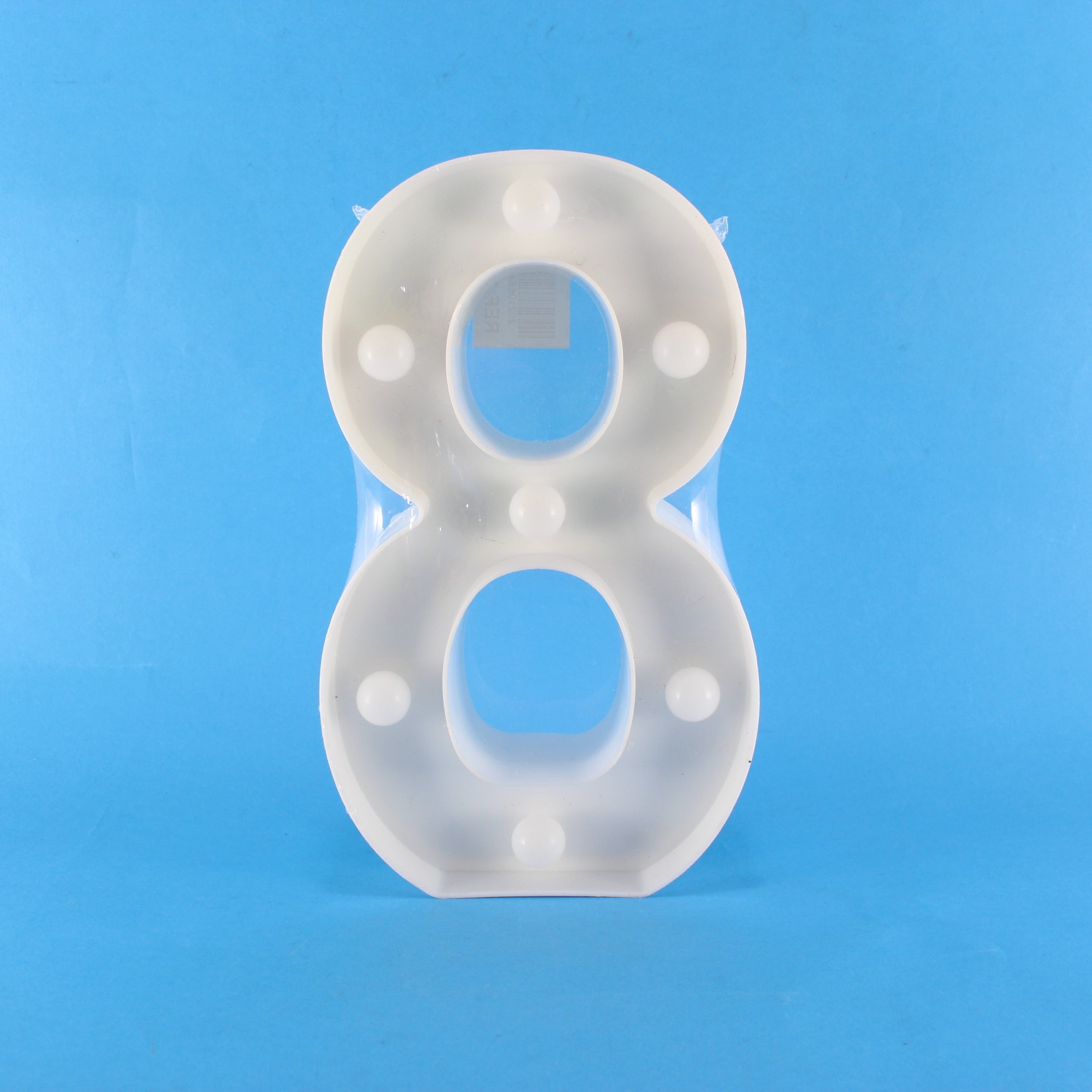 Numero Led (8) Cálida decorativo