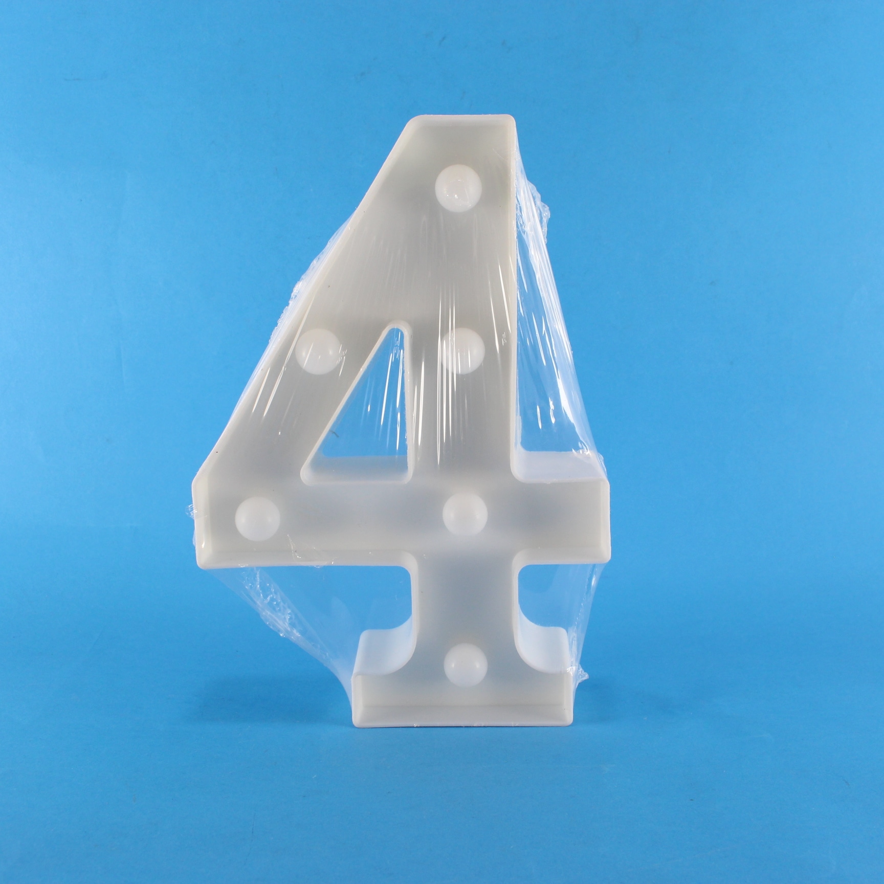 Miniatura 2 de Numero Led (4) Cálida decorativo