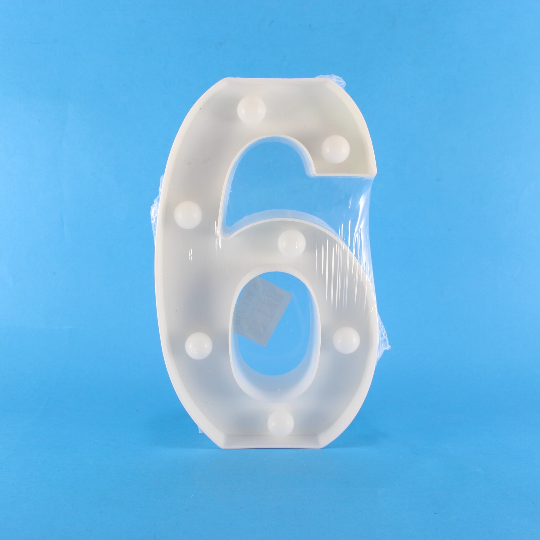 Miniatura 2 de Numero Led (6) Cálida decorativo