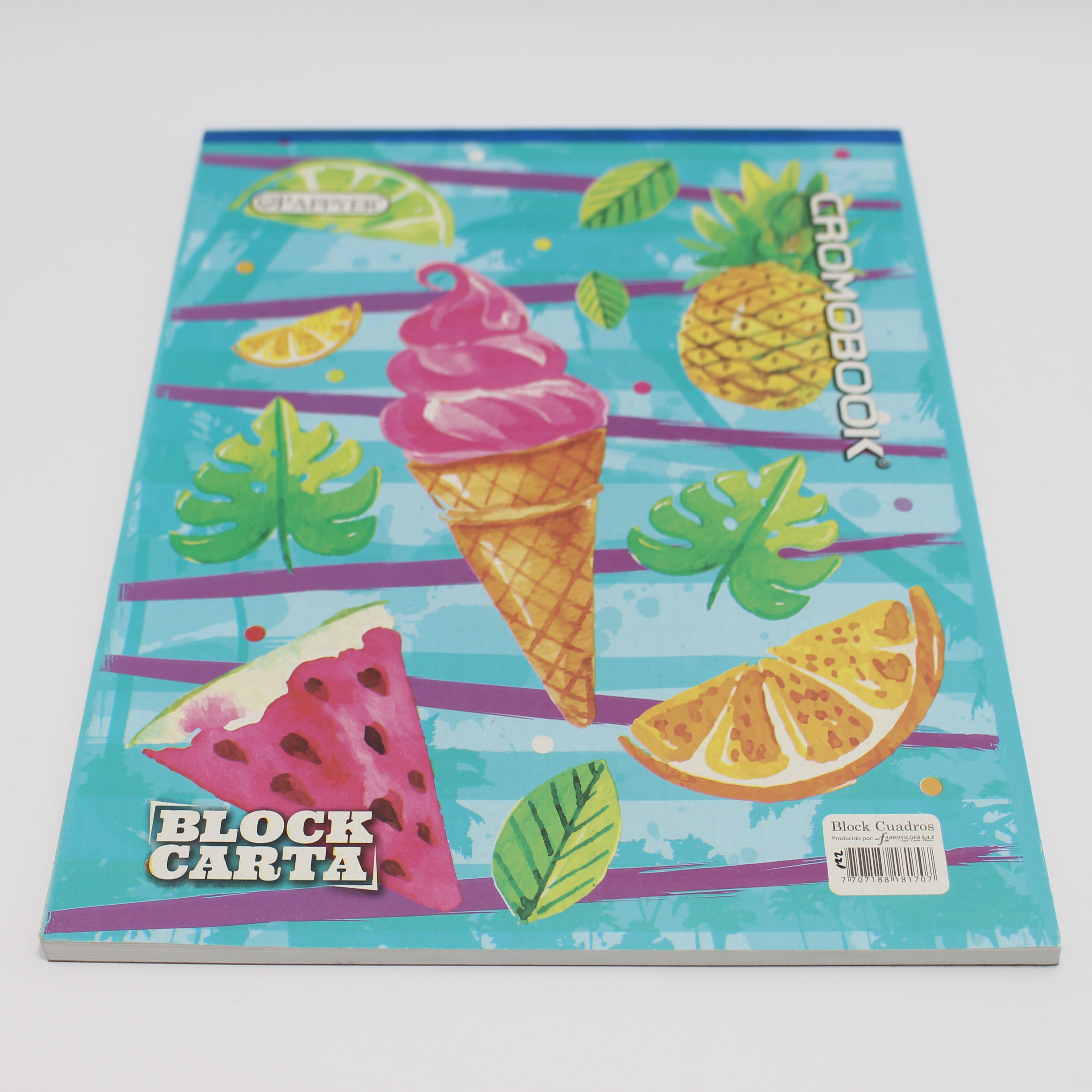 BLOCK CARTA CUADROS