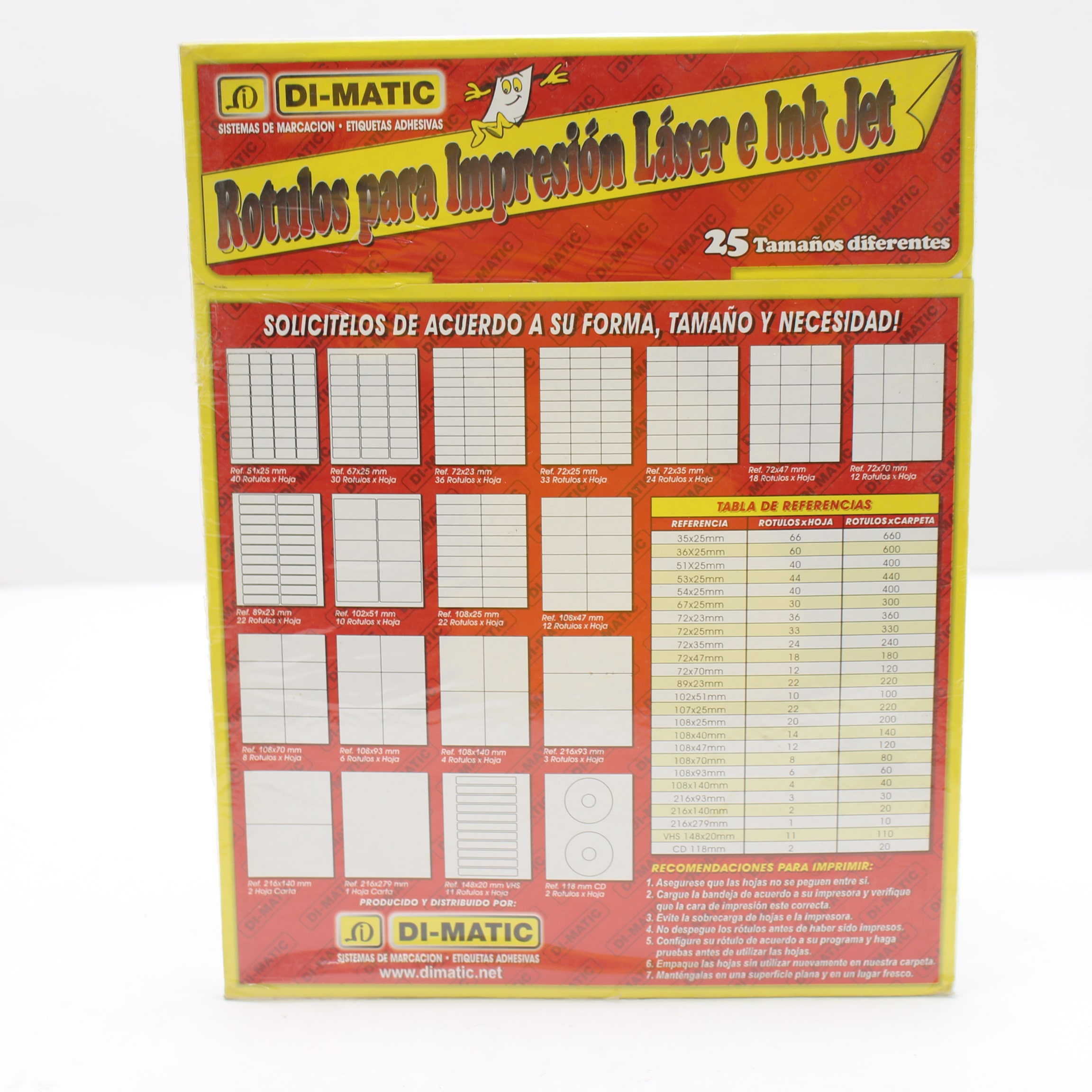 ROTULO ADHESIVO 16MM