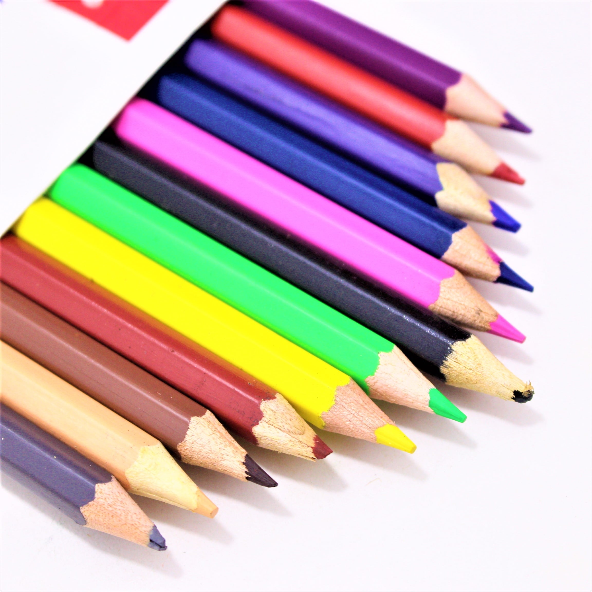 COLORES GREEN COLORS X 12 PIEZAS STABIL