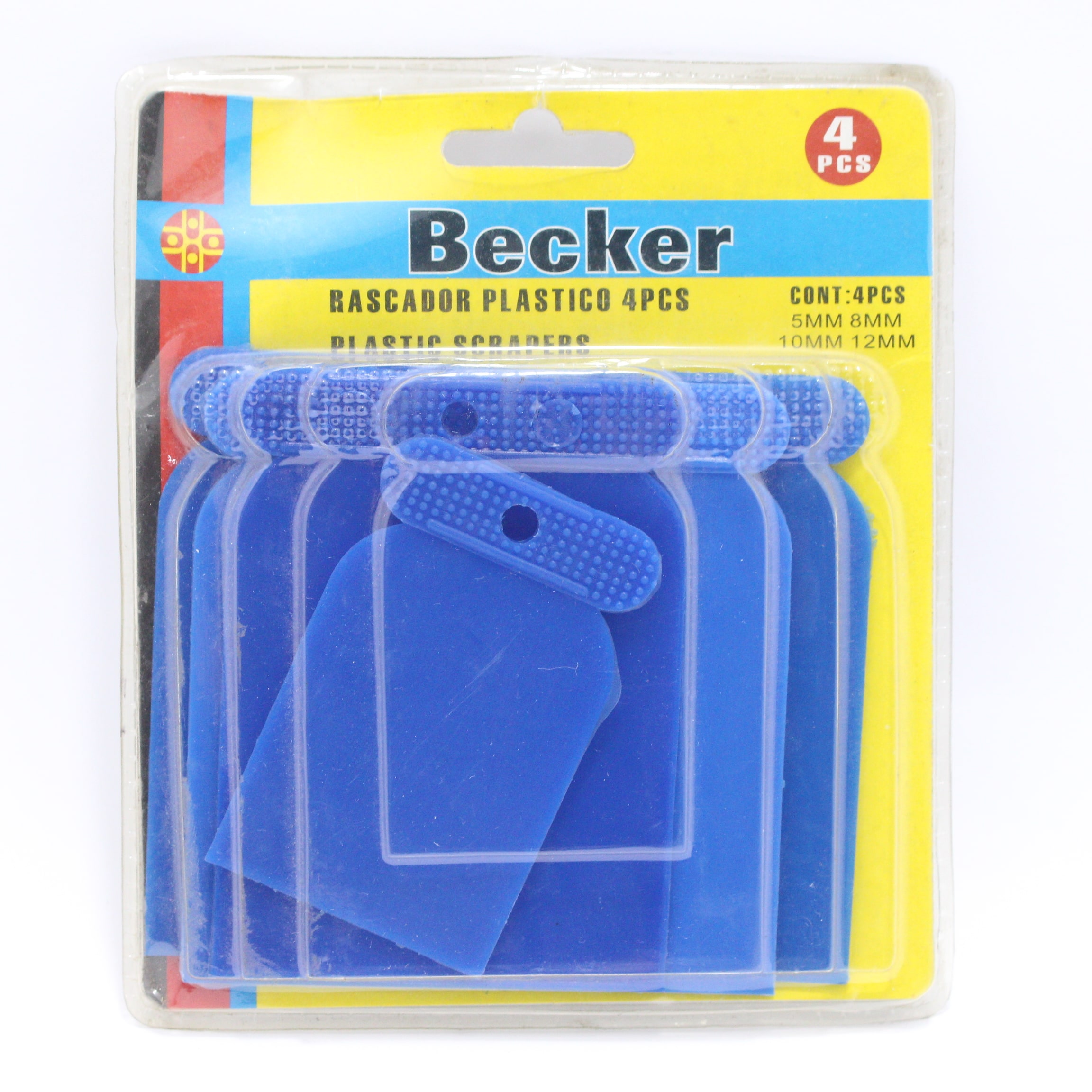 SET DE 4 ESPATULAS PLÁSTICAS