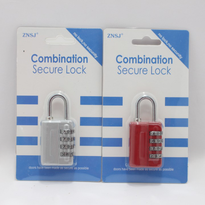 Miniatura 1 de CANDADO CON COMBINACION SENCILLO COLORE