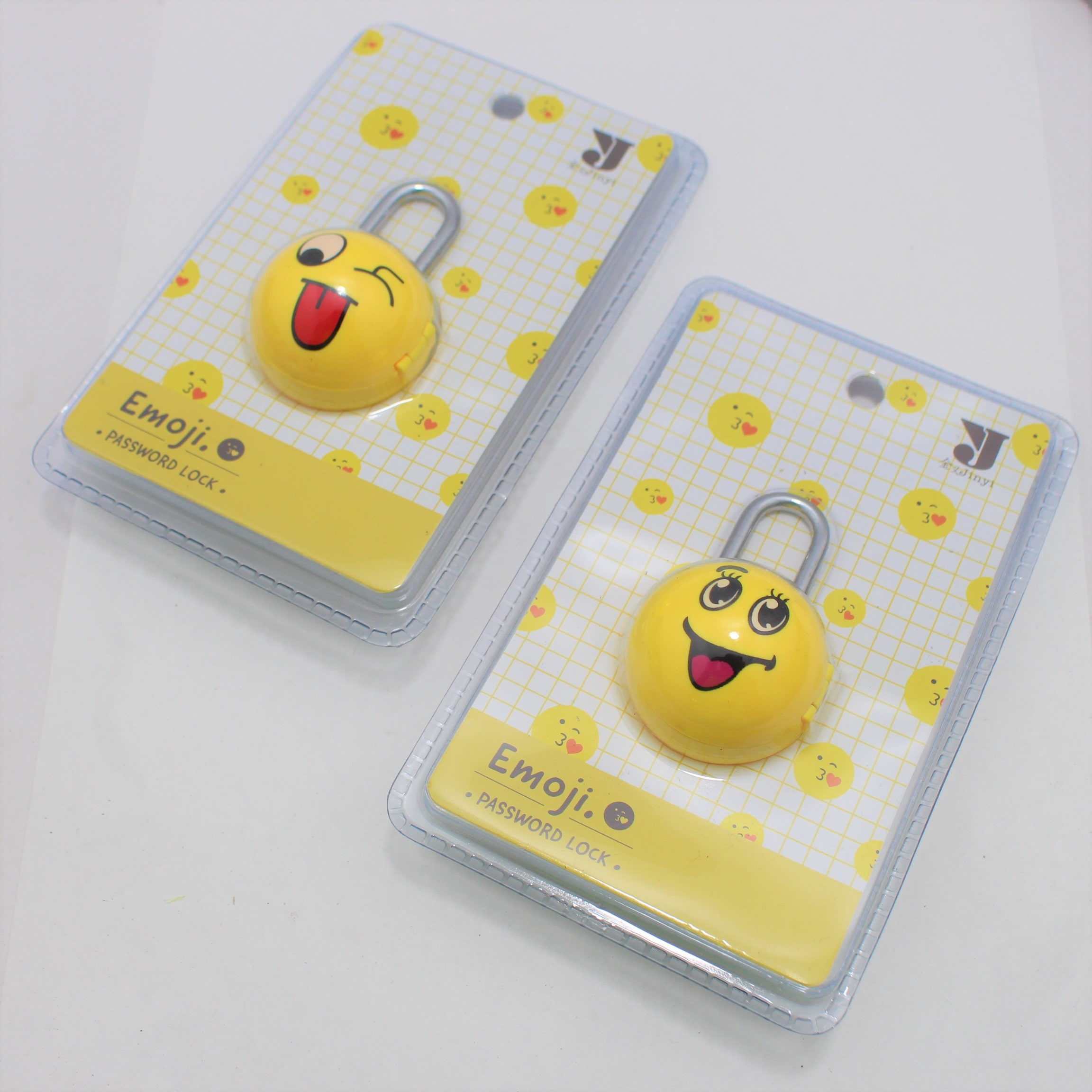 CANDADO CON COMBINACION FORMA EMOJI