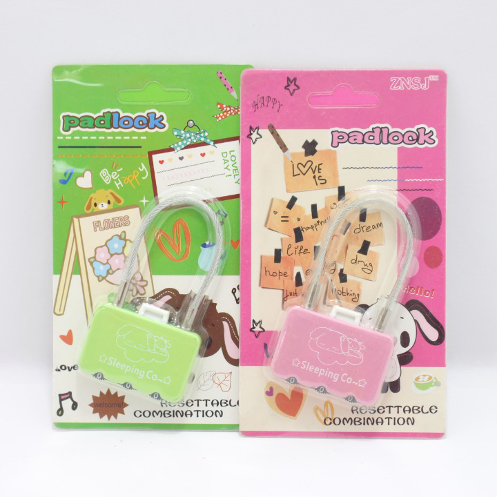 CANDADO CON COMBINACION FORMA MALETIN C