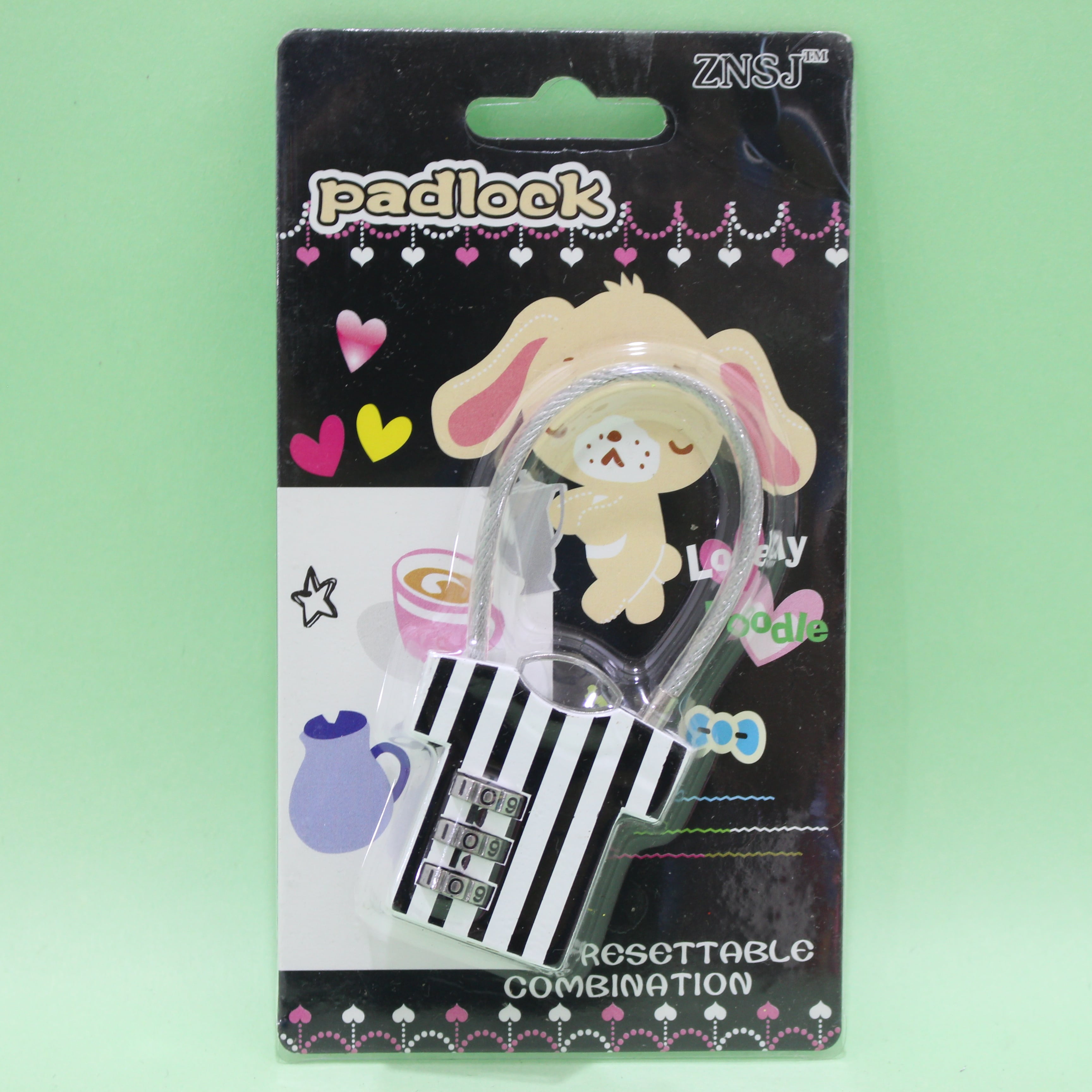 Miniatura 5 de CANDADO CON COMBINACION FORMA CAMISA CO