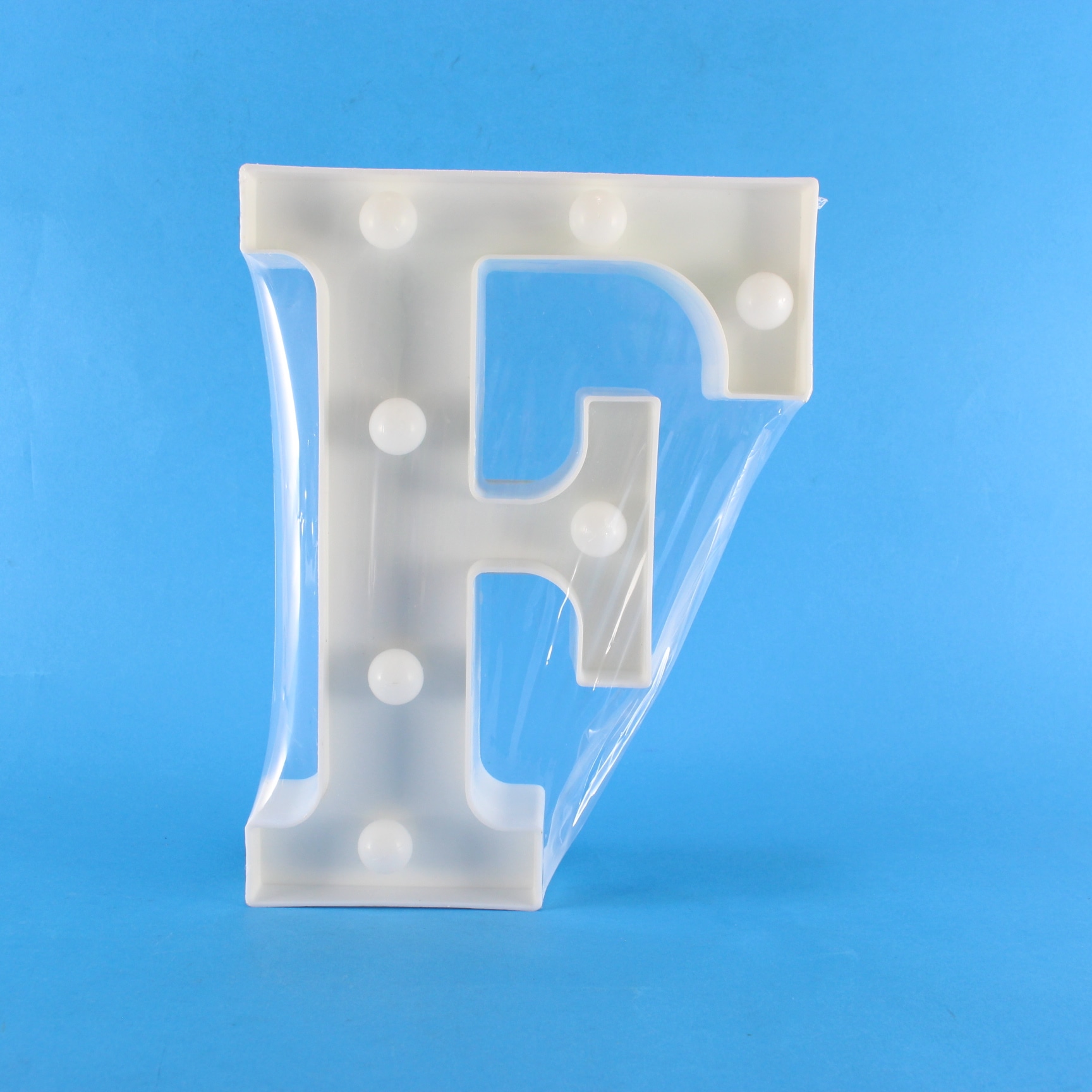 Miniatura 2 de Letra Led (F) Cálida decorativa