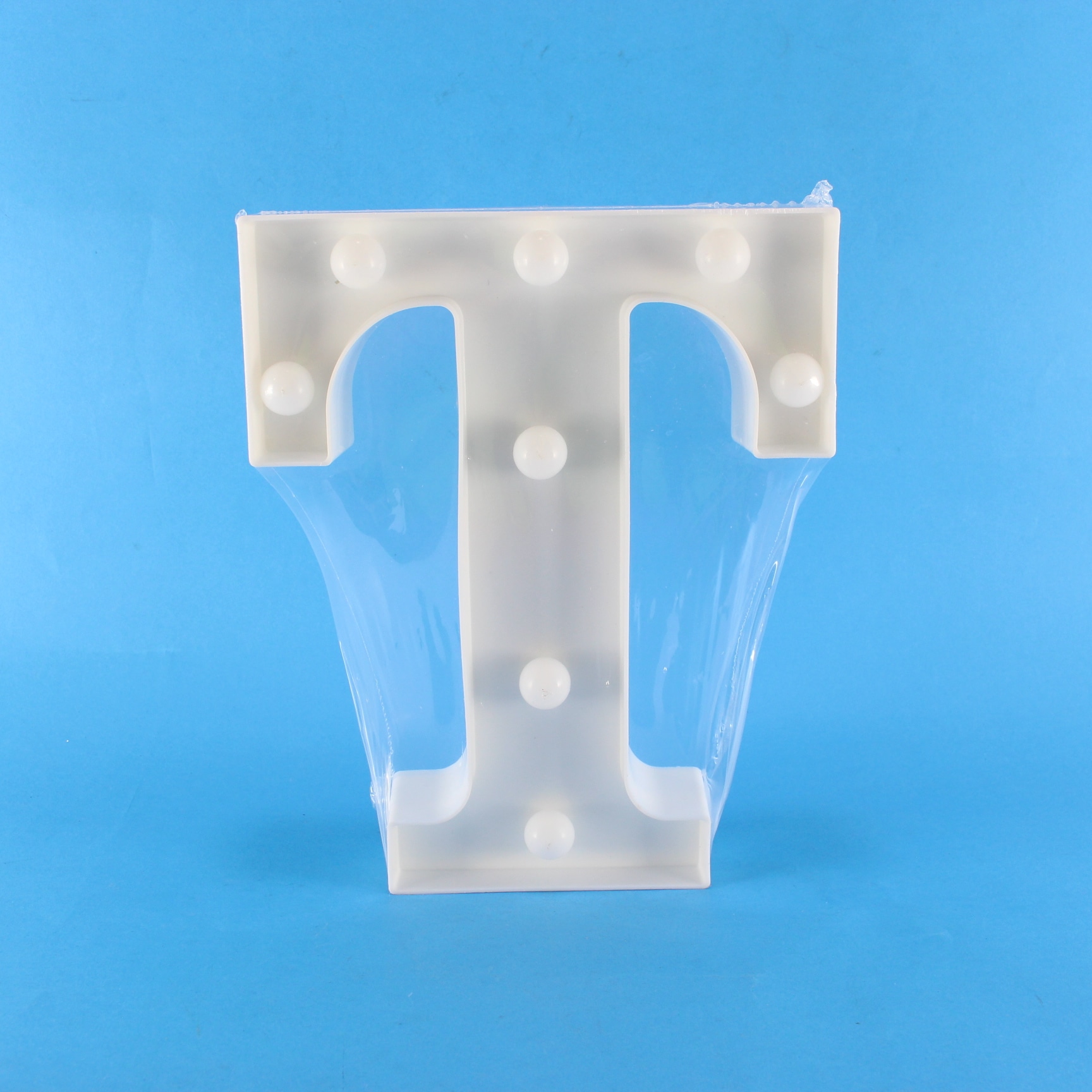 Miniatura 2 de Letra Led (T) Cálida decorativa