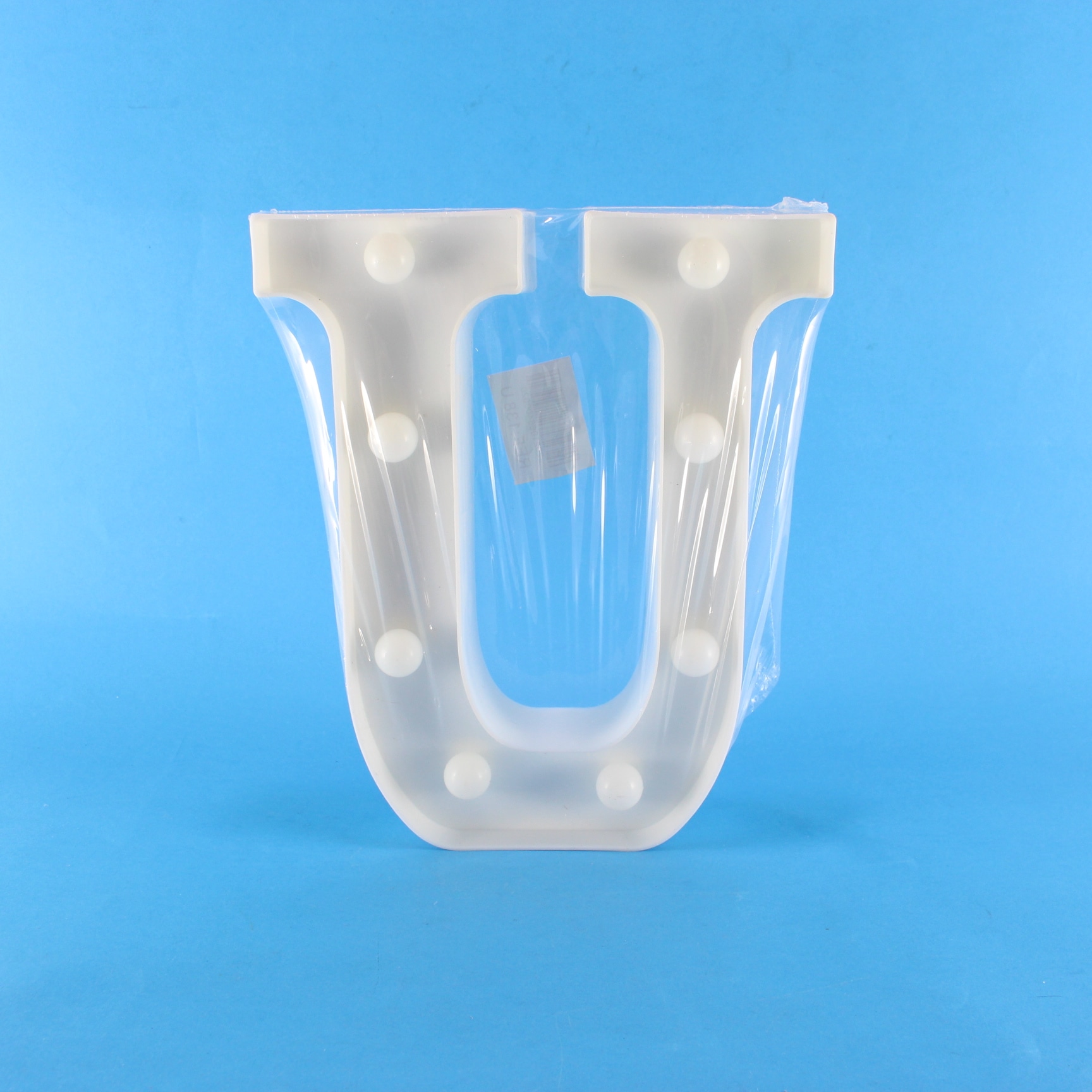 Miniatura 2 de Letra Led (U) Cálida decorativa