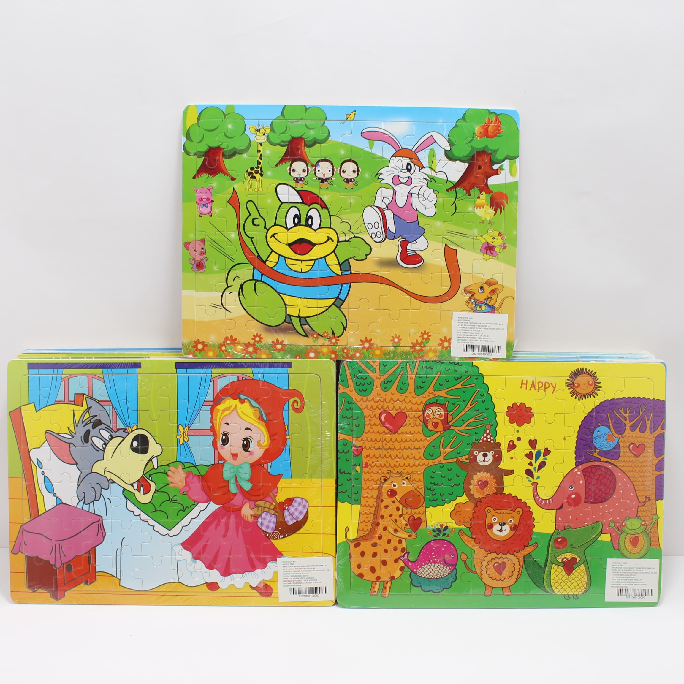 Rompecabezas Didáctico de madera