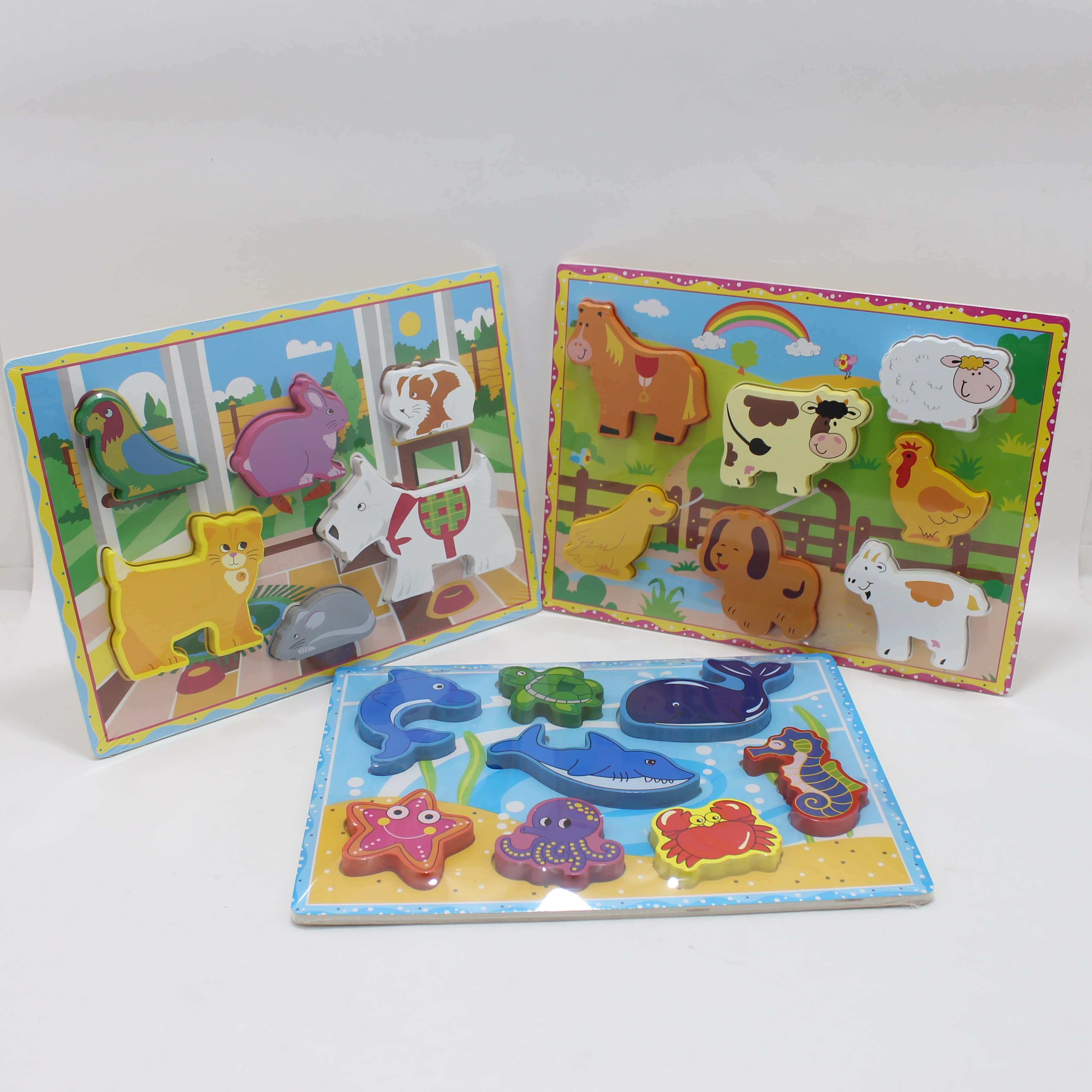 Miniatura 2 de Juego didáctico encajables  en madera