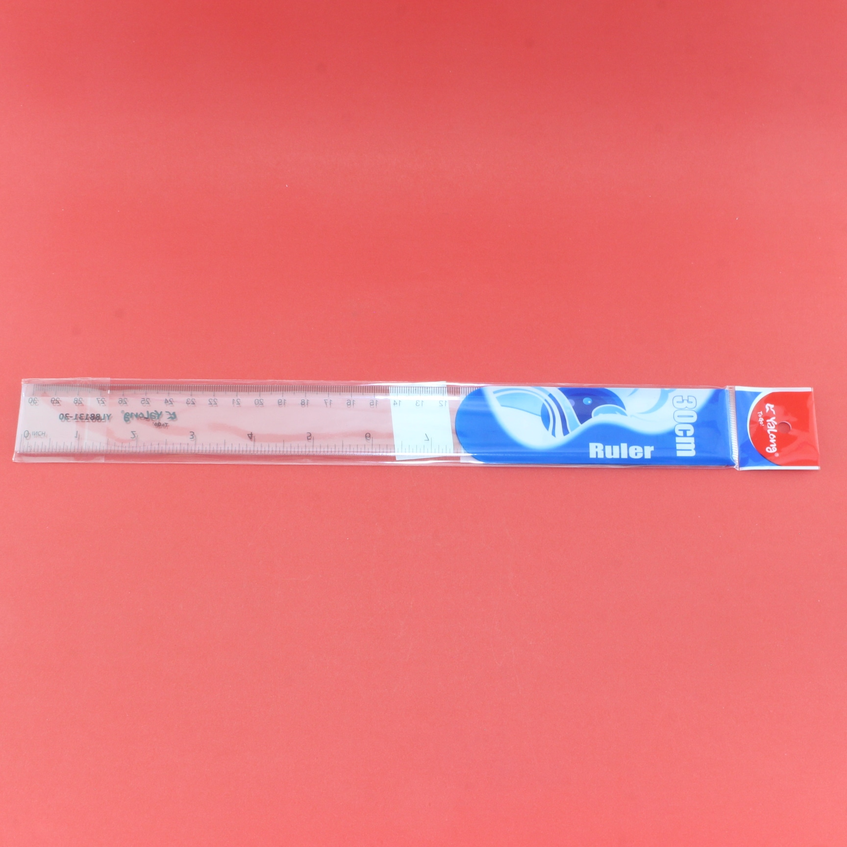 REGLA TRANSPARENTE 30CM YL88131-30