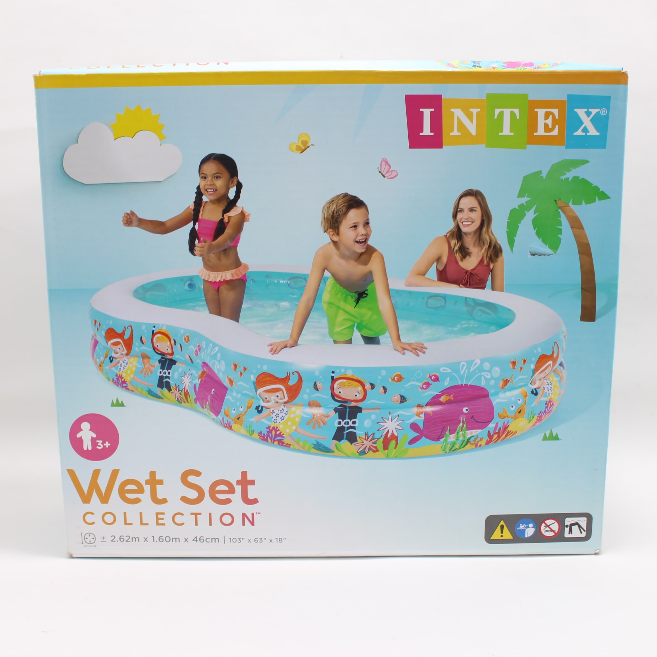 Miniatura 2 de piscina familiar intex 2,62mx1,60mx46cm