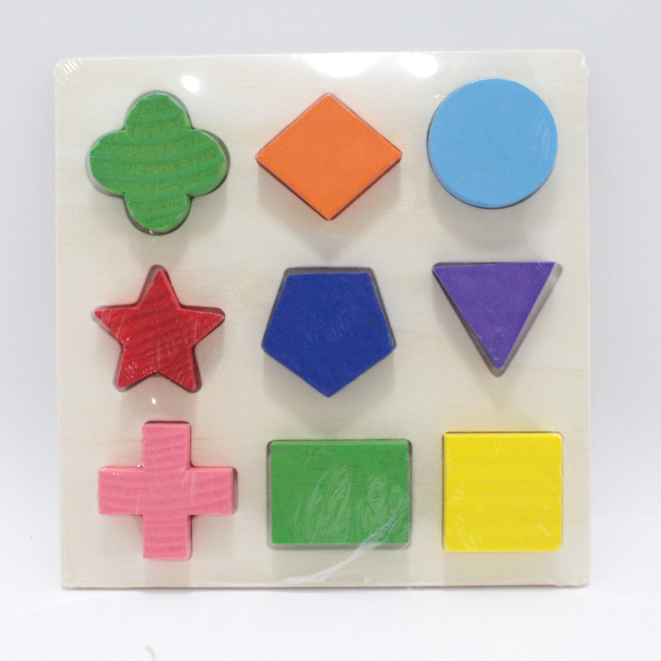 figuras en madera encajables