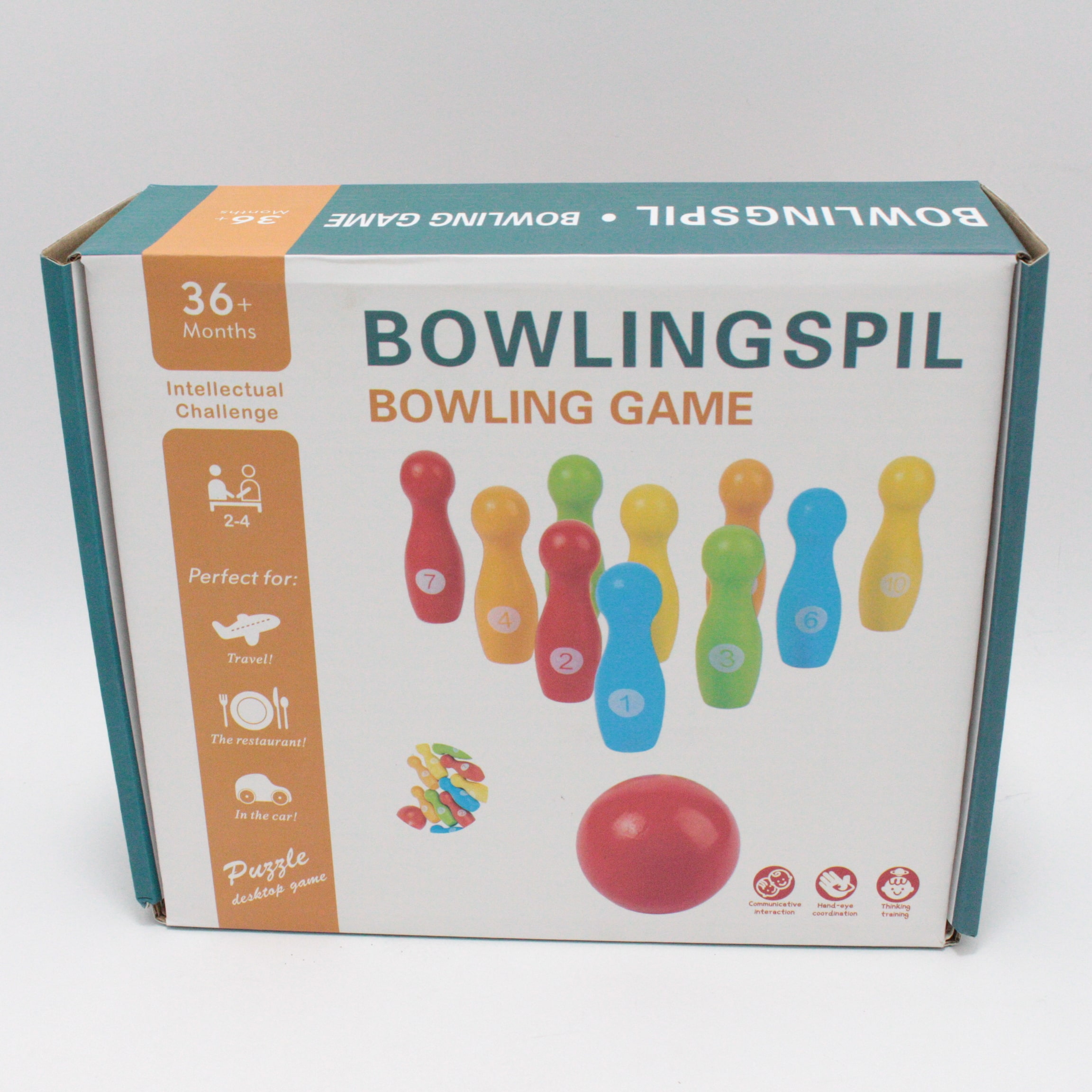 Juego de Bolos en Madera