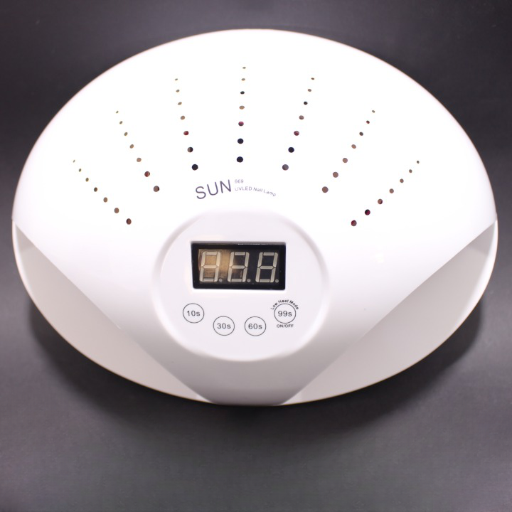 Lampara de uñas doble mano 48w