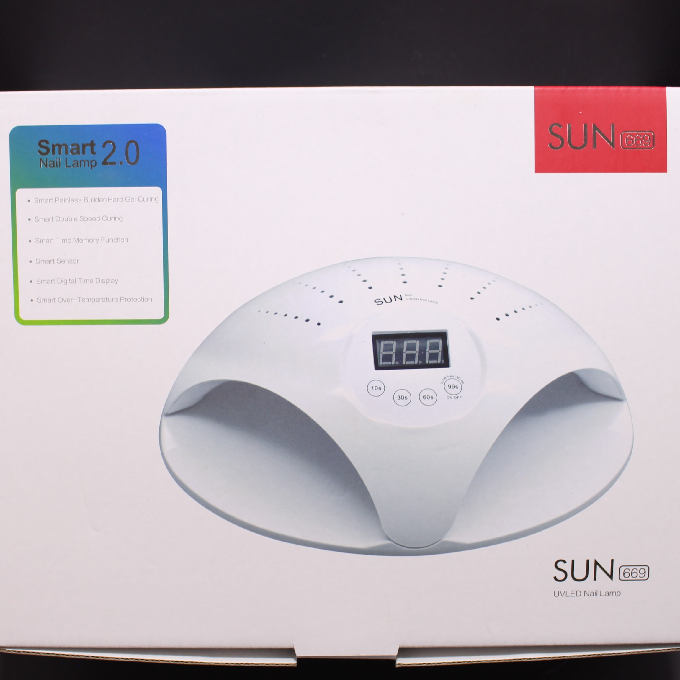 Miniatura 3 de Lampara de uñas doble mano 48w